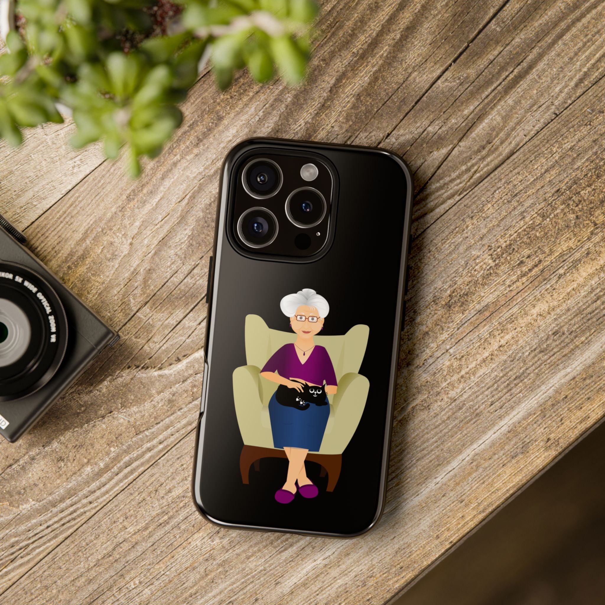 Grandma Phone Case, Tough Phone Cover for Grandparents, Durable Case for Seniors, Unique Gift for Grandmother, Personalized Tech Accessory