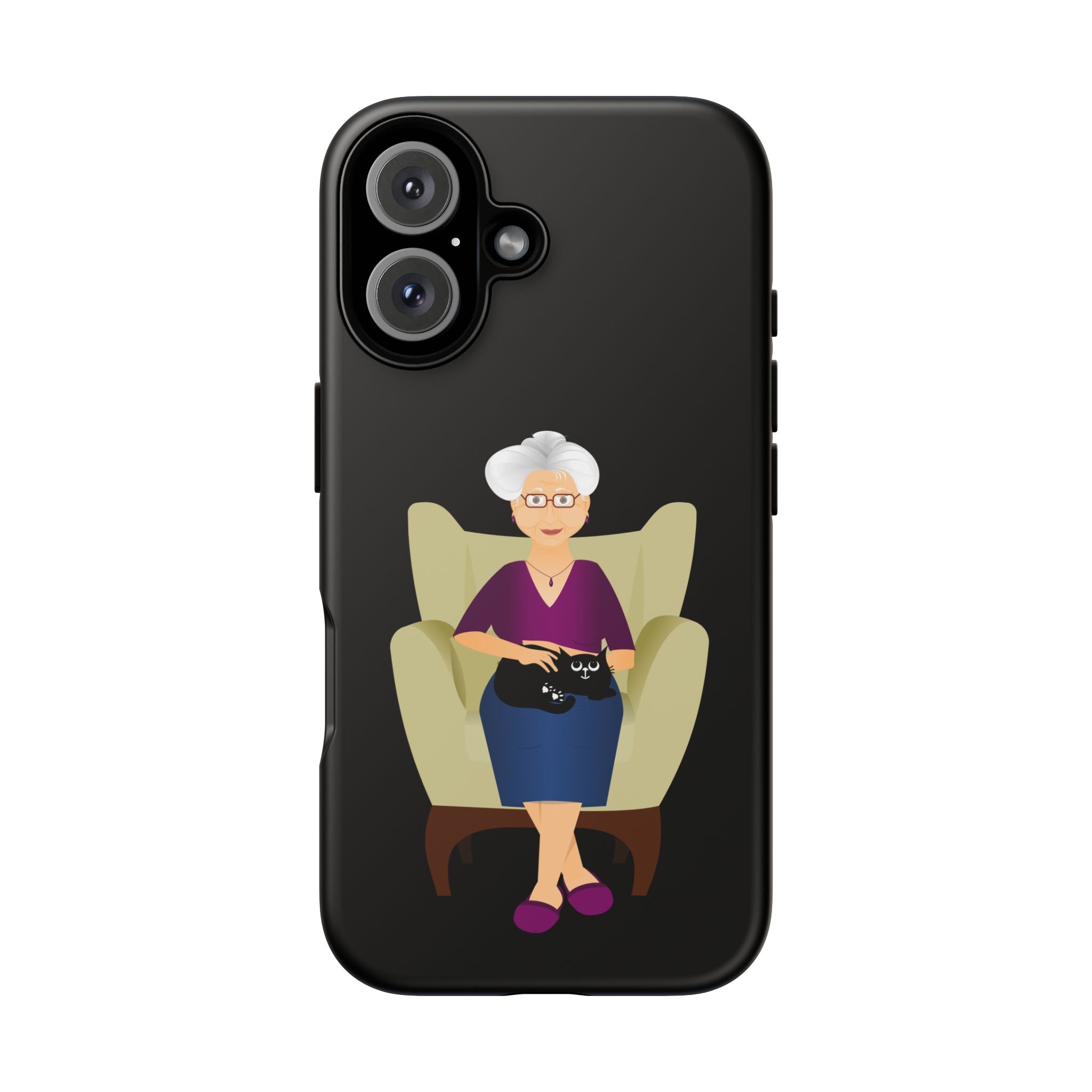 Grandma Phone Case, Tough Phone Cover for Grandparents, Durable Case for Seniors, Unique Gift for Grandmother, Personalized Tech Accessory