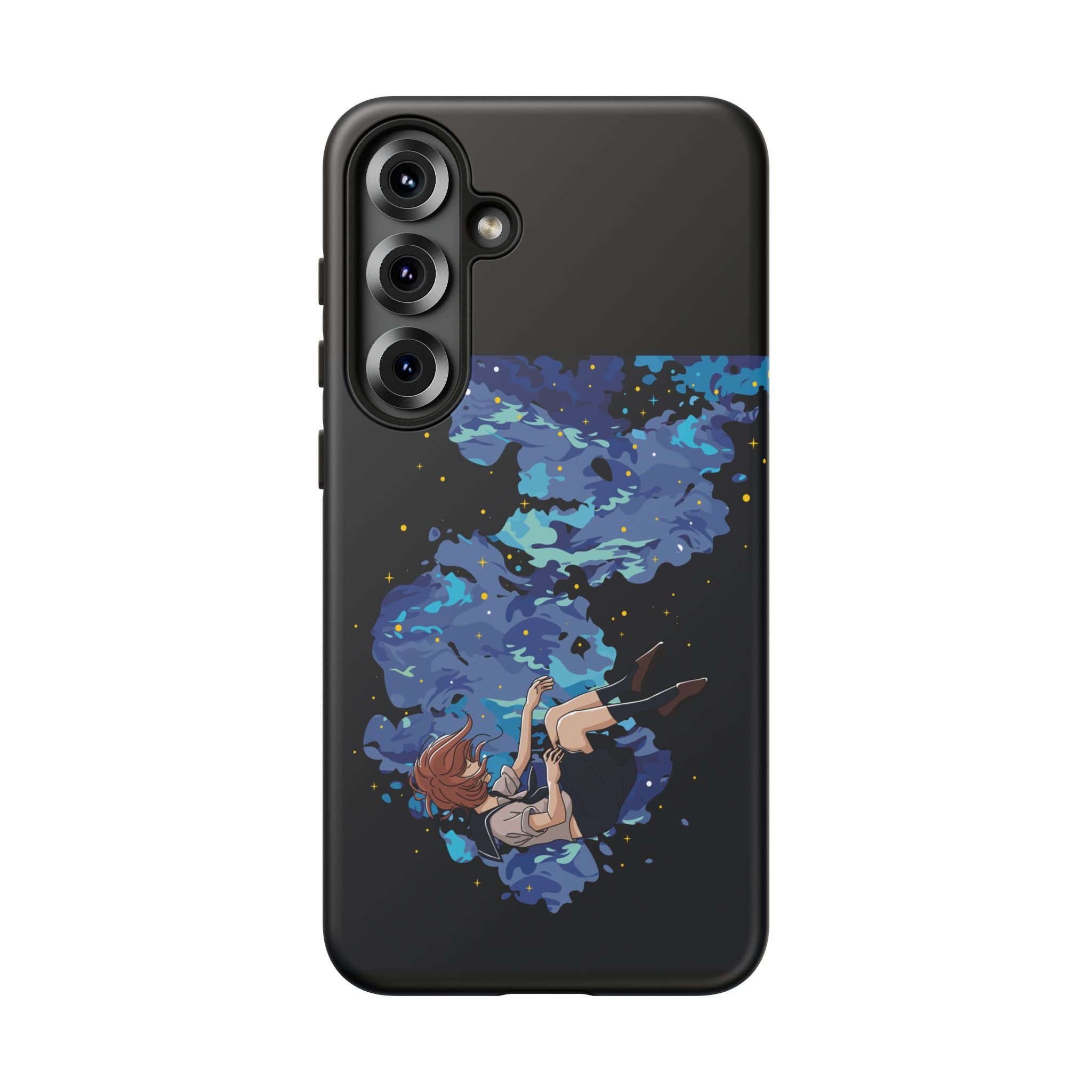 Tough Cases Phone Case - Artistic Galaxy Design, Cute Sleeve for Teens, Gift for Students, Unique Mobile Accessory, Trendy Tech Protection