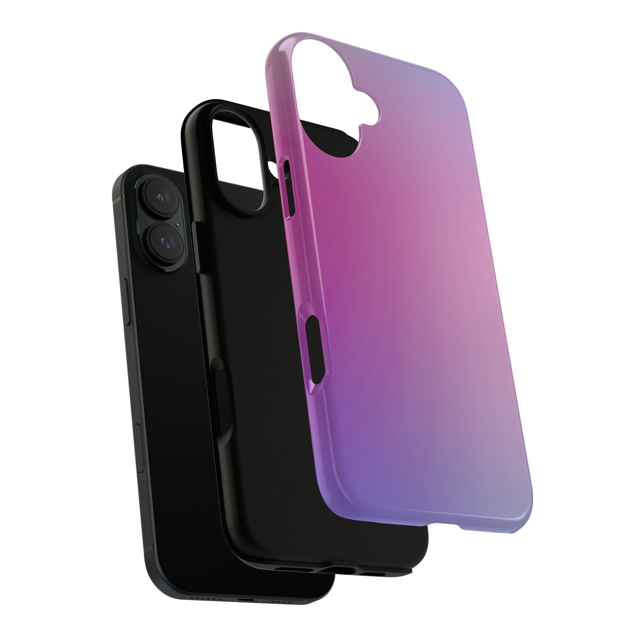 Stylish Phone Case, Tough Phone Cover, Gradient Phone Protector, Customizable Phone Shell, Durable Phone Accessory