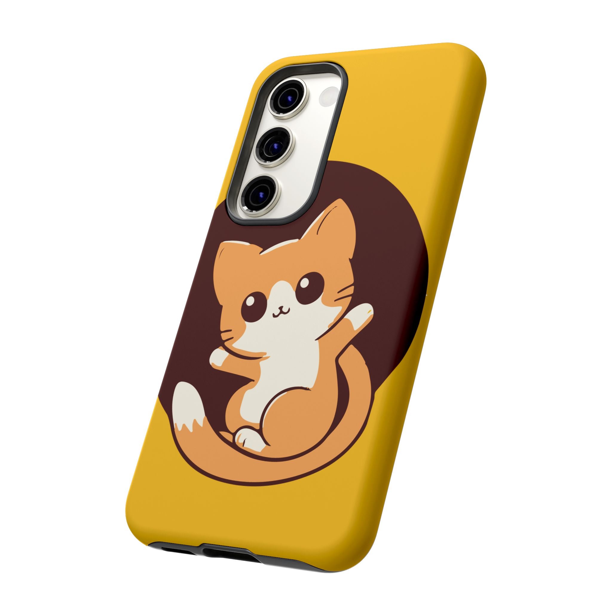 Cute Cat Phone Case | Tough Cases for Cat Lovers, Animal Design, Fun Gift, Unique Case, Durable Protection