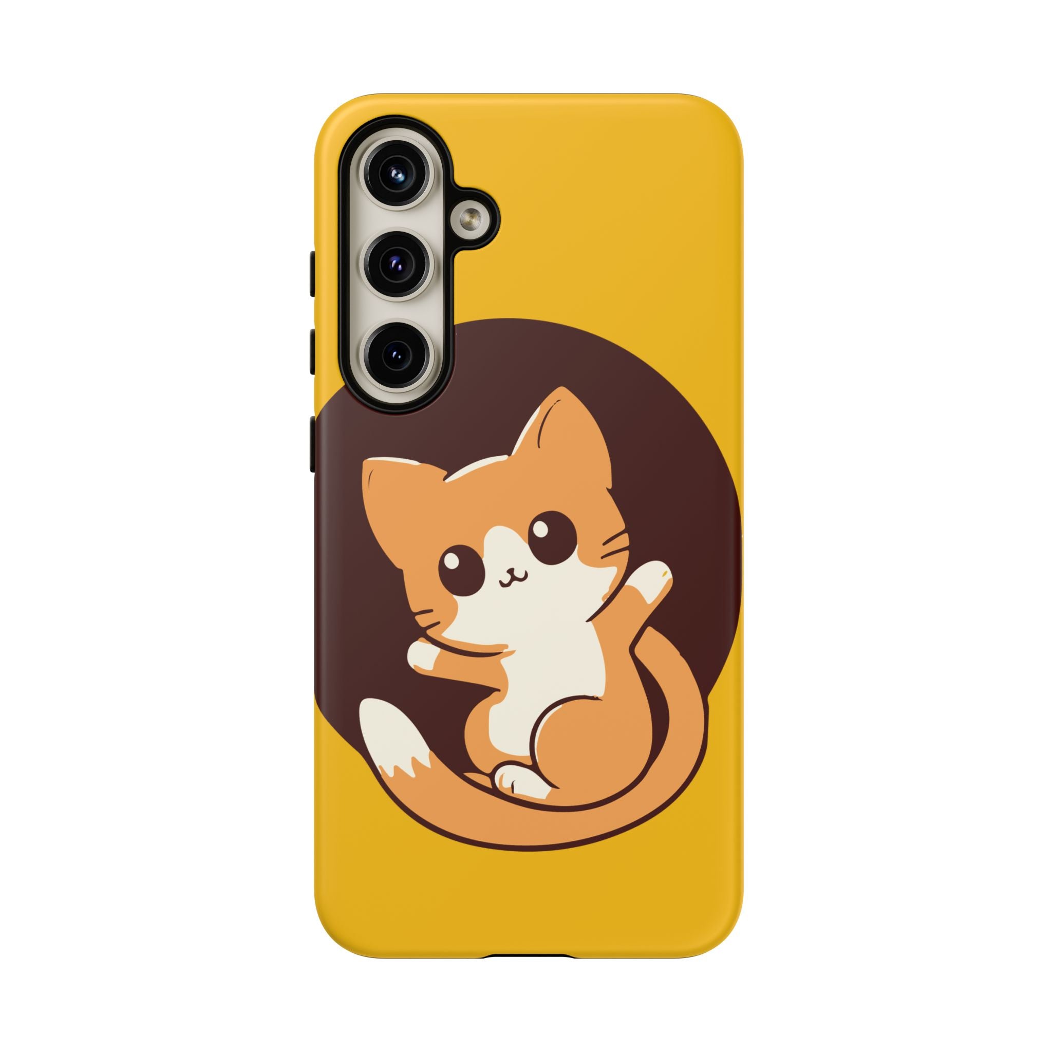 Cute Cat Phone Case | Tough Cases for Cat Lovers, Animal Design, Fun Gift, Unique Case, Durable Protection