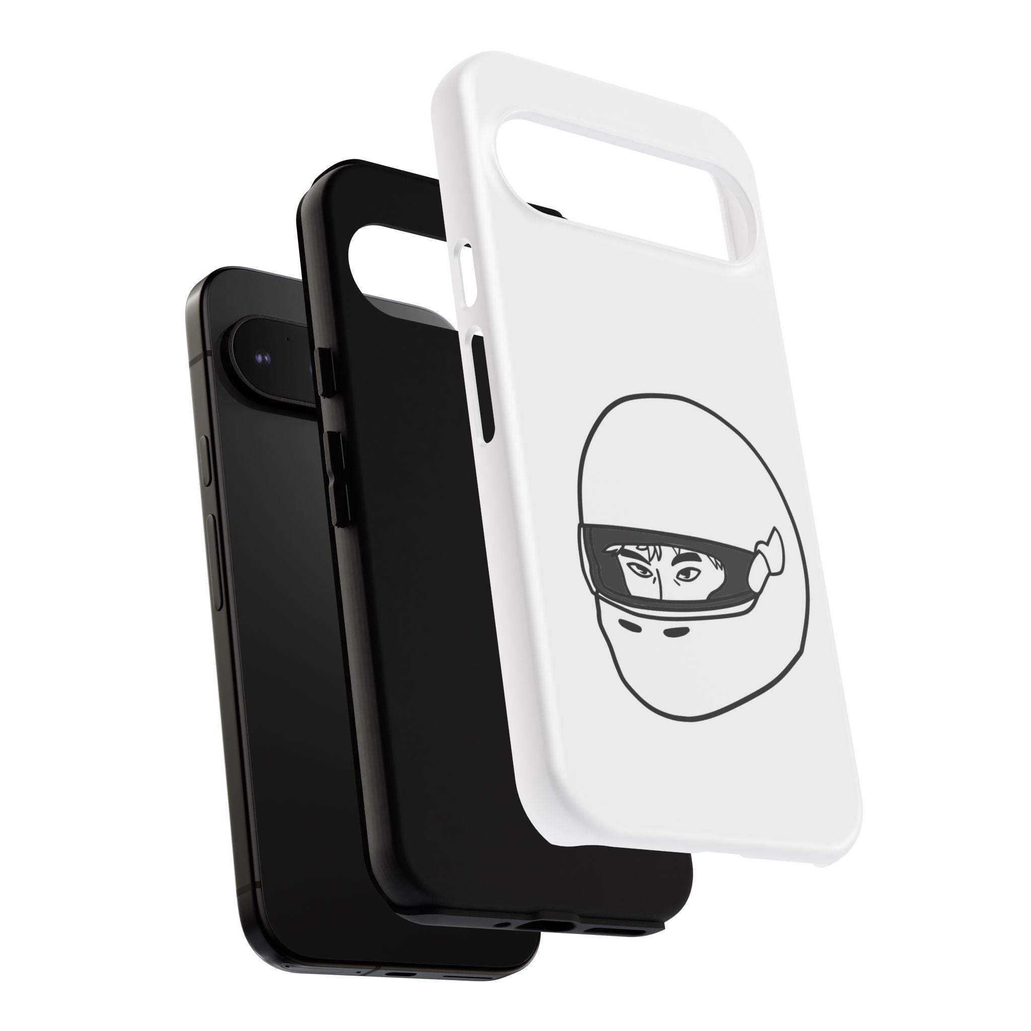 Stylish Phone Case with Racing Helmet Design | Tough Cases | Unique Gift, Motorcycle Enthusiast, Race Lover, Custom Accessory, Everyday Use