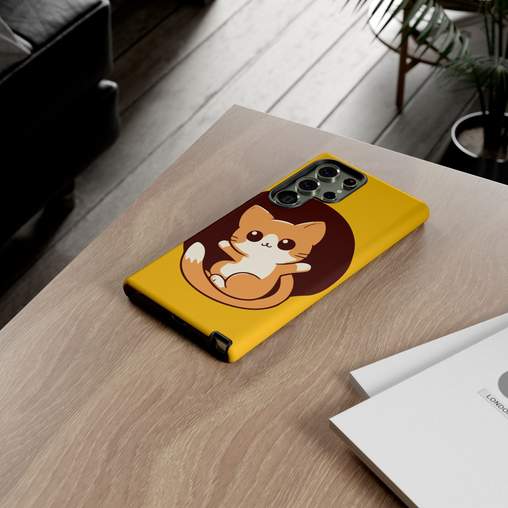Cute Cat Phone Case | Tough Cases for Cat Lovers, Animal Design, Fun Gift, Unique Case, Durable Protection