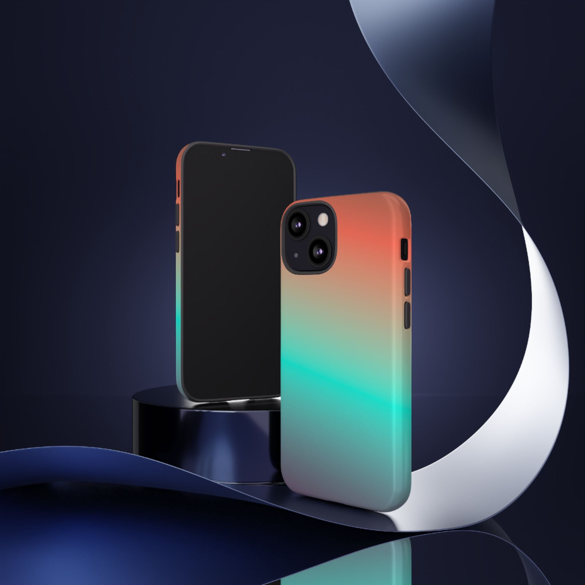 Gradient Phone Case, Tough Cases for Protection, Stylish iPhone Cover, Trendy Mobile Accessory, Perfect Gift for Tech Lovers