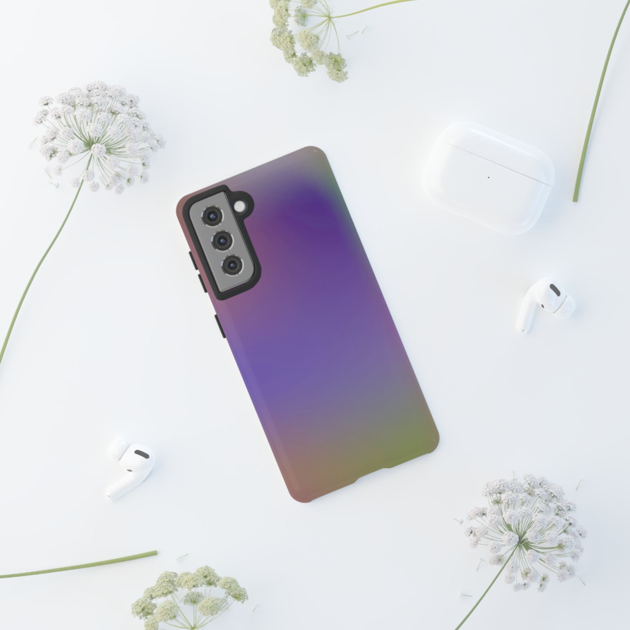 Colorful Phone Case, Tough Phone Cover, Gradient Design Case, Stylish Mobile Accessories, Unique Gift for Her