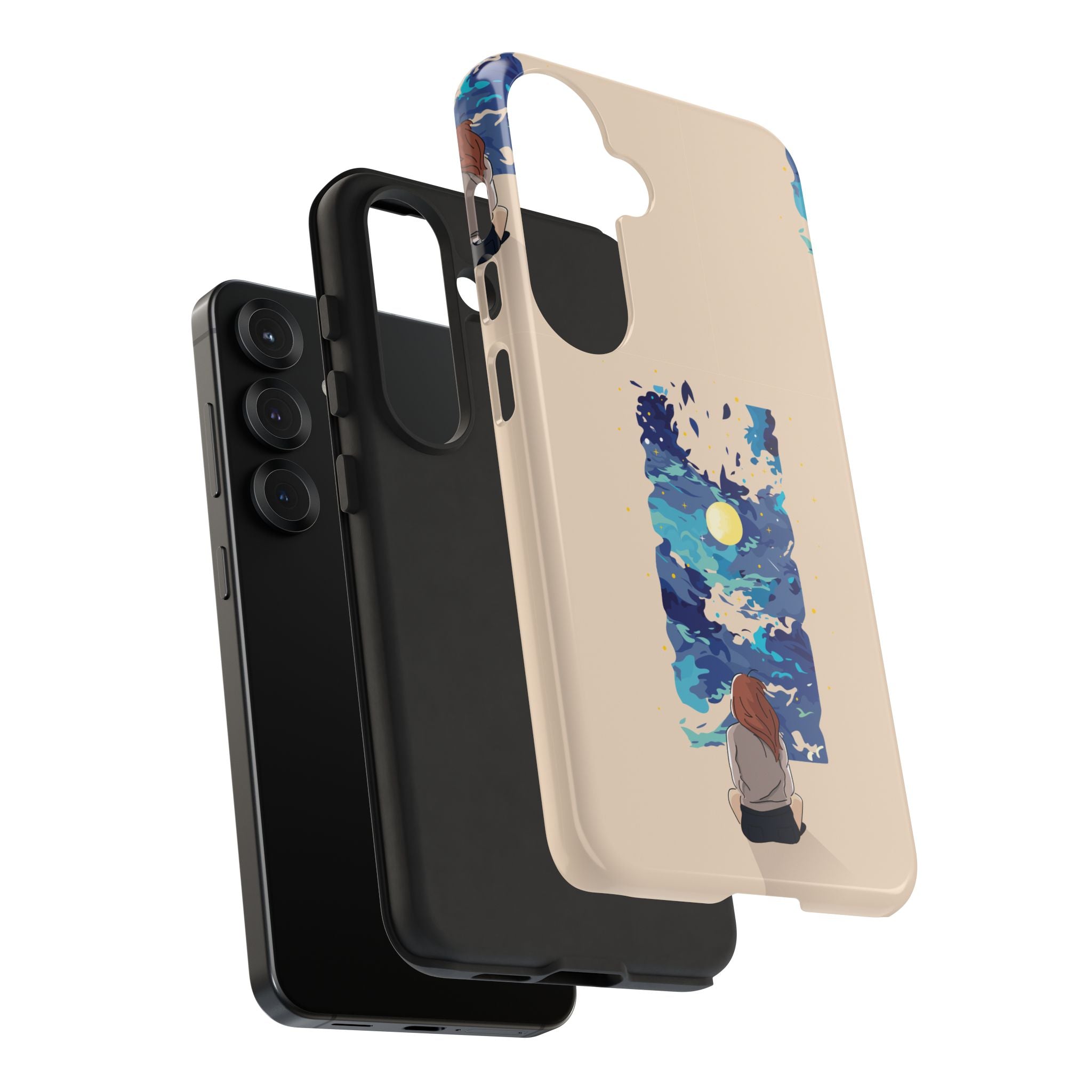 Artistic Phone Case – Expressive Protective Cover, Unique Gift for Her, Birthday Present, Eco-Friendly Mobile Accessory, Smartphone Case