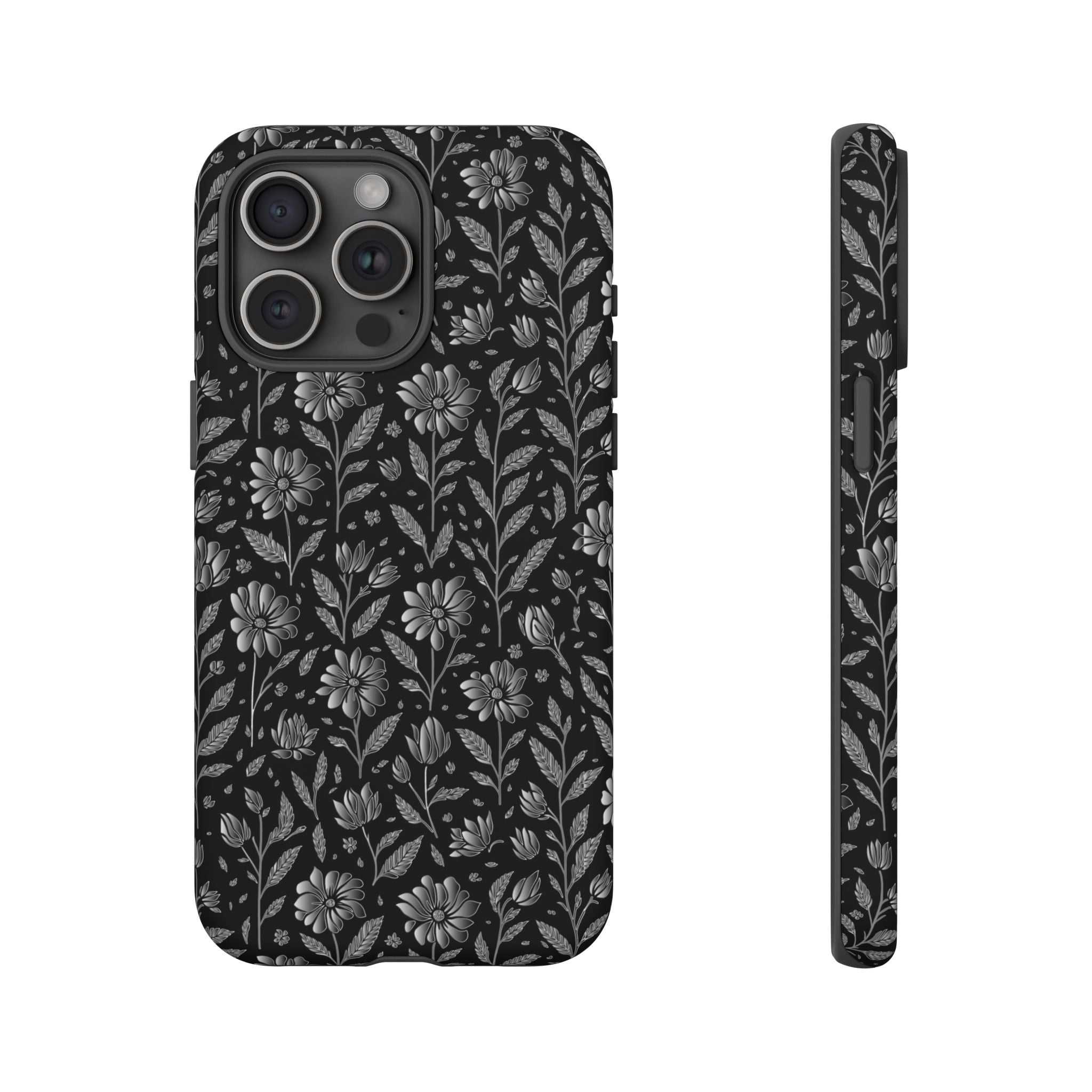 Stylish Floral Phone Case, Tough Floral Case, Botanical Phone Cover, Durable Floral Phone Protector, Gift for Her