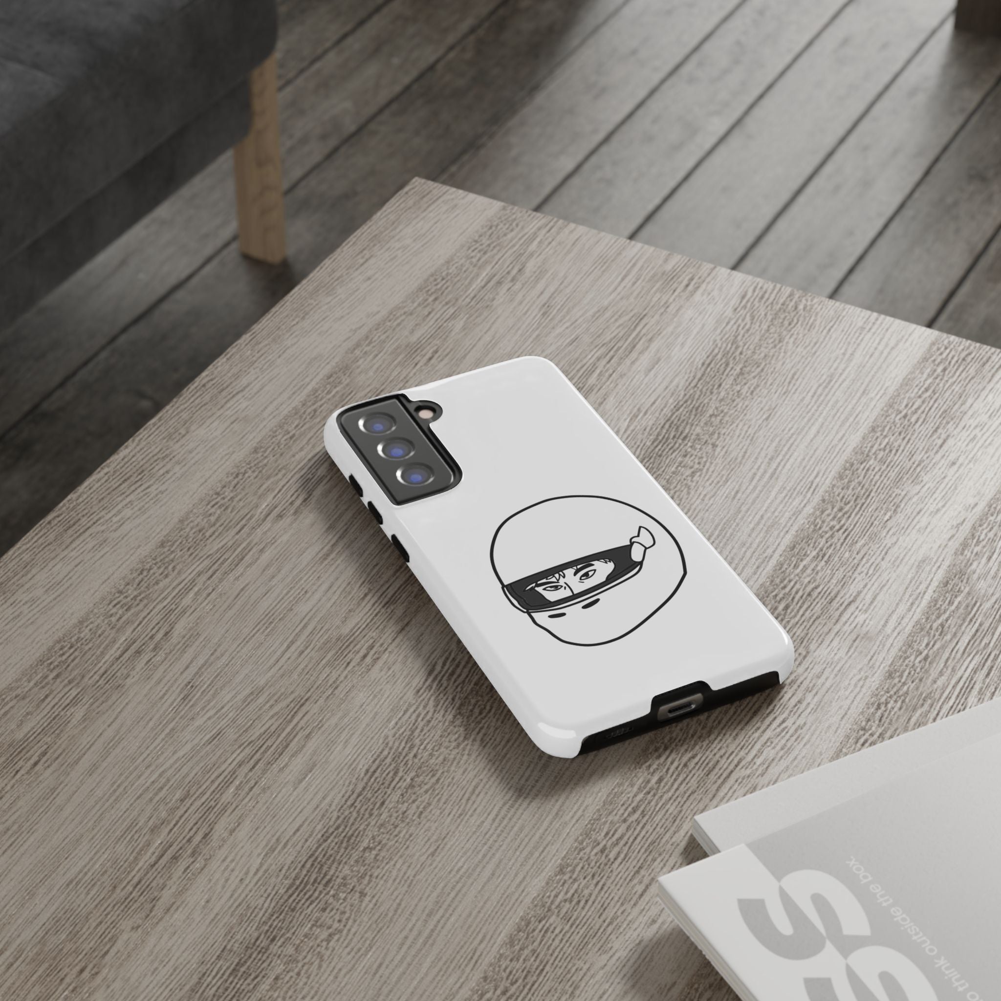 Stylish Phone Case with Racing Helmet Design | Tough Cases | Unique Gift, Motorcycle Enthusiast, Race Lover, Custom Accessory, Everyday Use