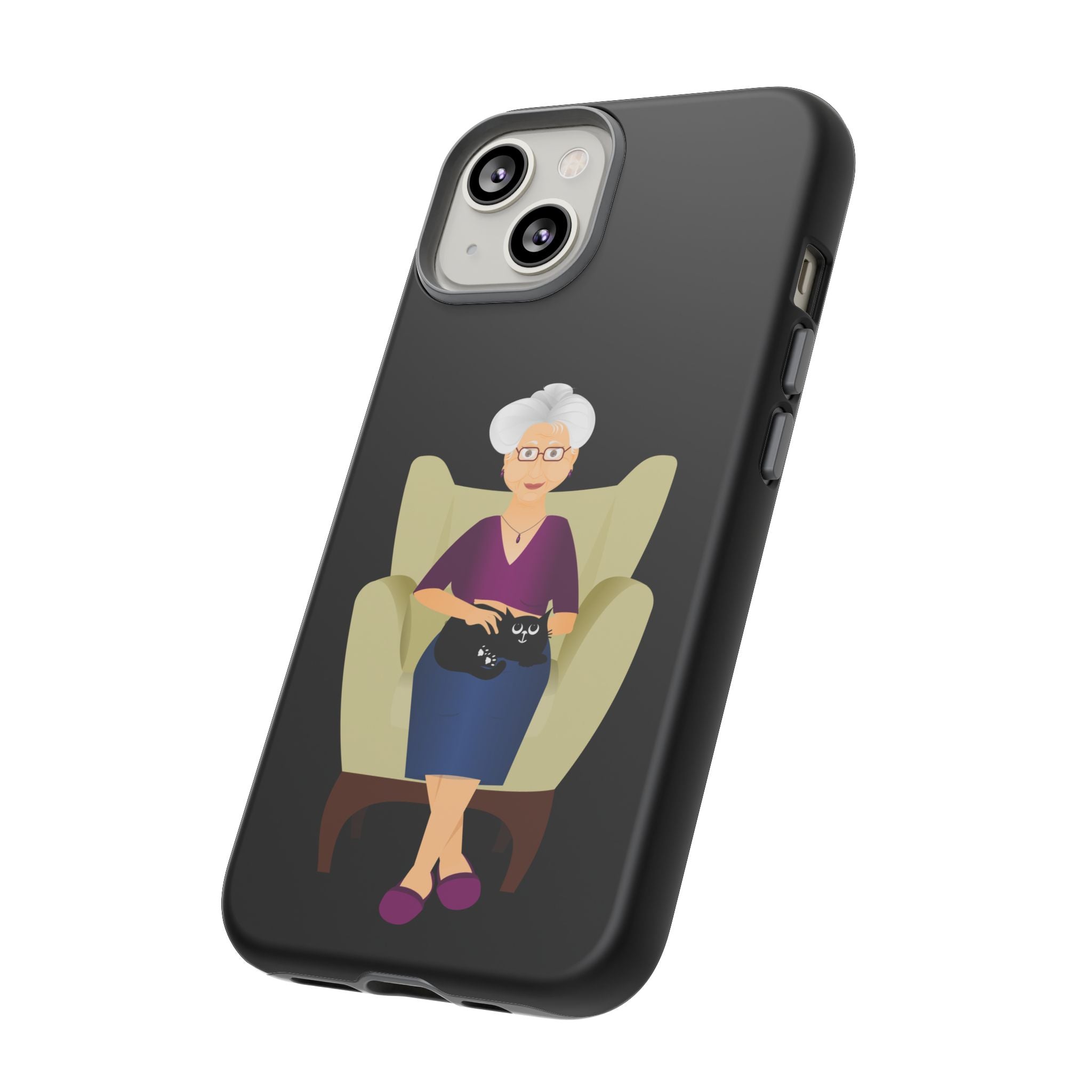 Grandma Phone Case, Tough Phone Cover for Grandparents, Durable Case for Seniors, Unique Gift for Grandmother, Personalized Tech Accessory