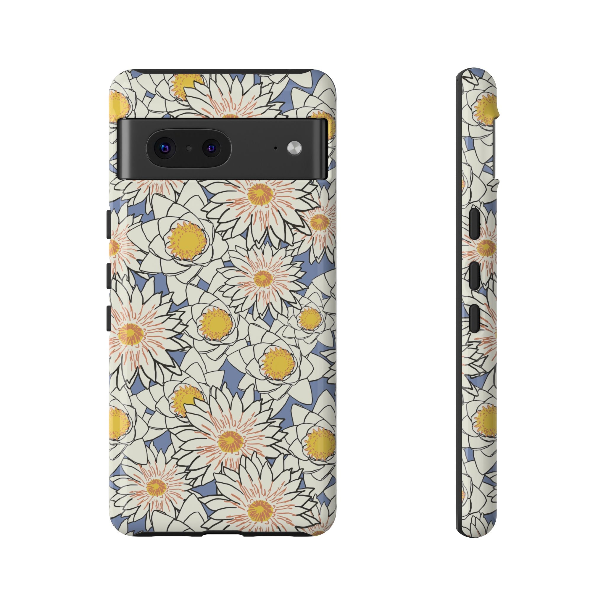 Stylish Phone Case, Floral Protective Cover, Gift for Nature Lovers, Trendy Tech Accessory, Customizable Phone Case