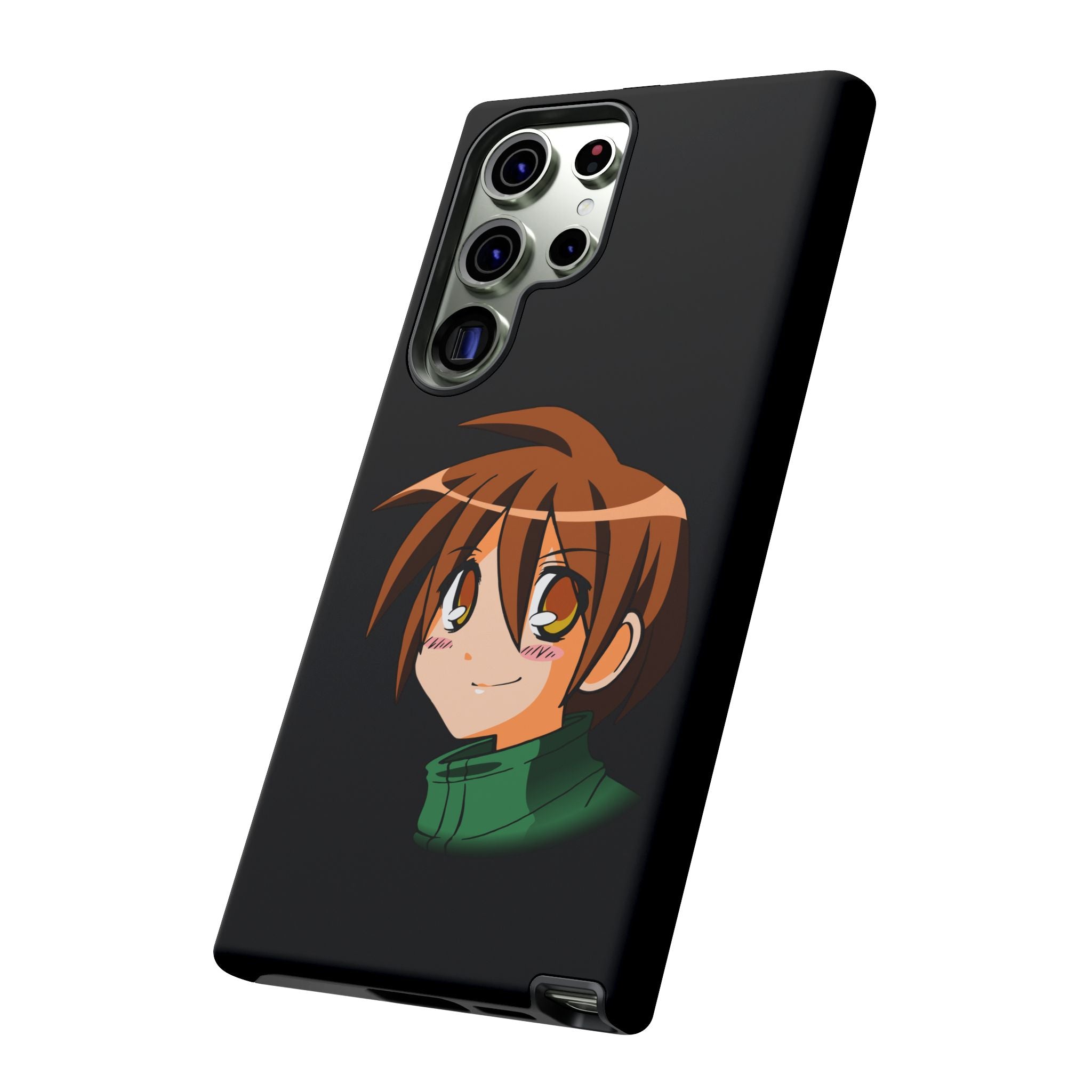 Anime Character Phone Case, Cute Phone Cover, Tough Cases for Teens, Customizable Gift, Geeky Accessories