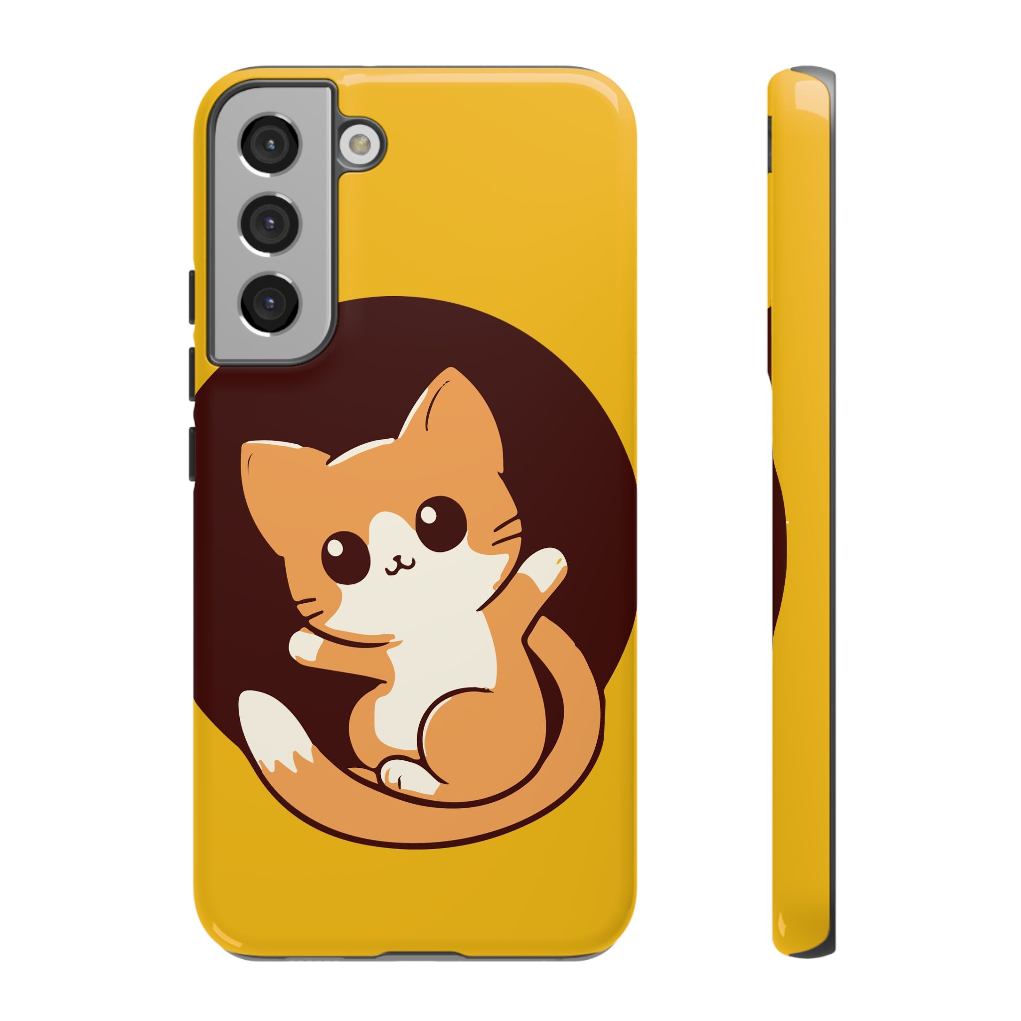 Cute Cat Phone Case | Tough Cases for Cat Lovers, Animal Design, Fun Gift, Unique Case, Durable Protection