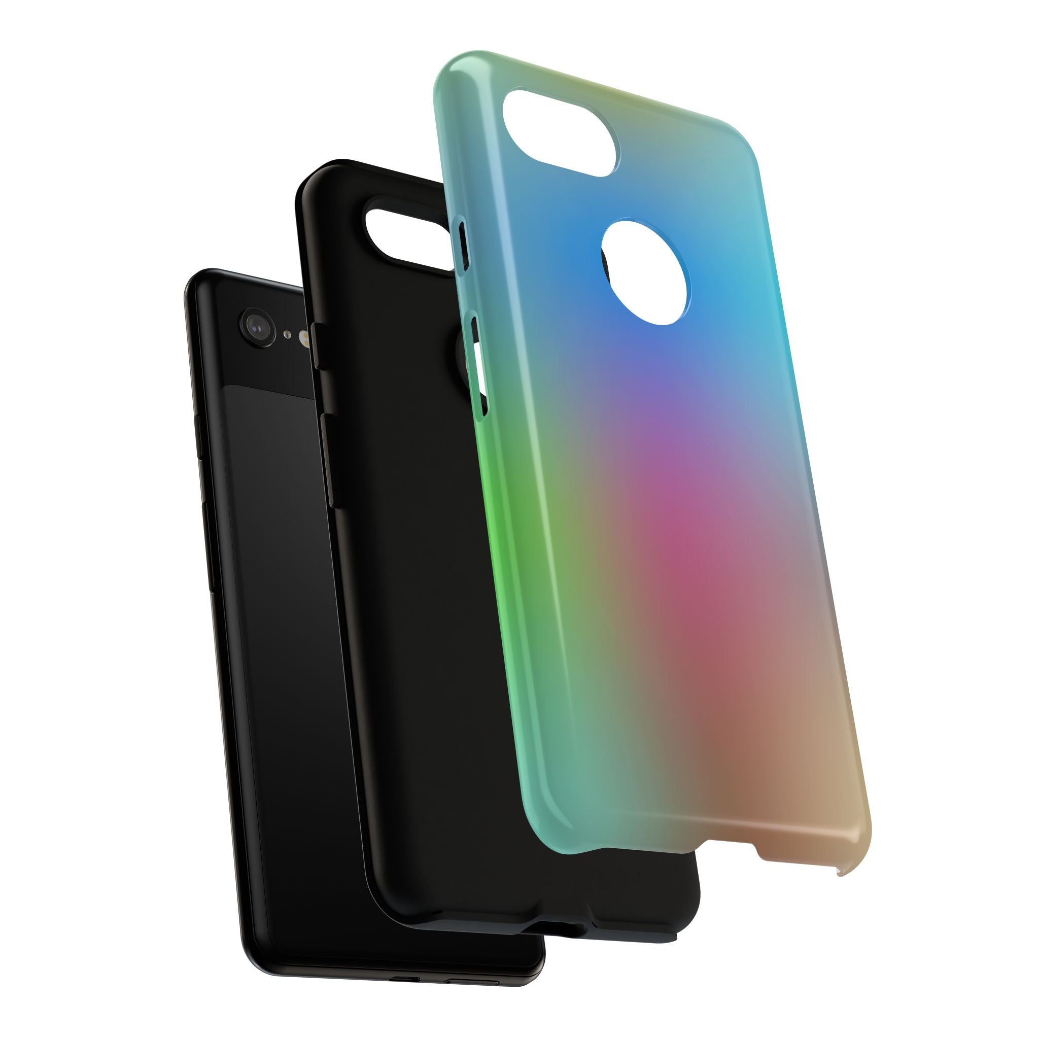 Colorful Mobile Phone Case, Unique Phone Cover, Stylish Phone Protector, Gift for Tech Lovers, Trendy Accessory