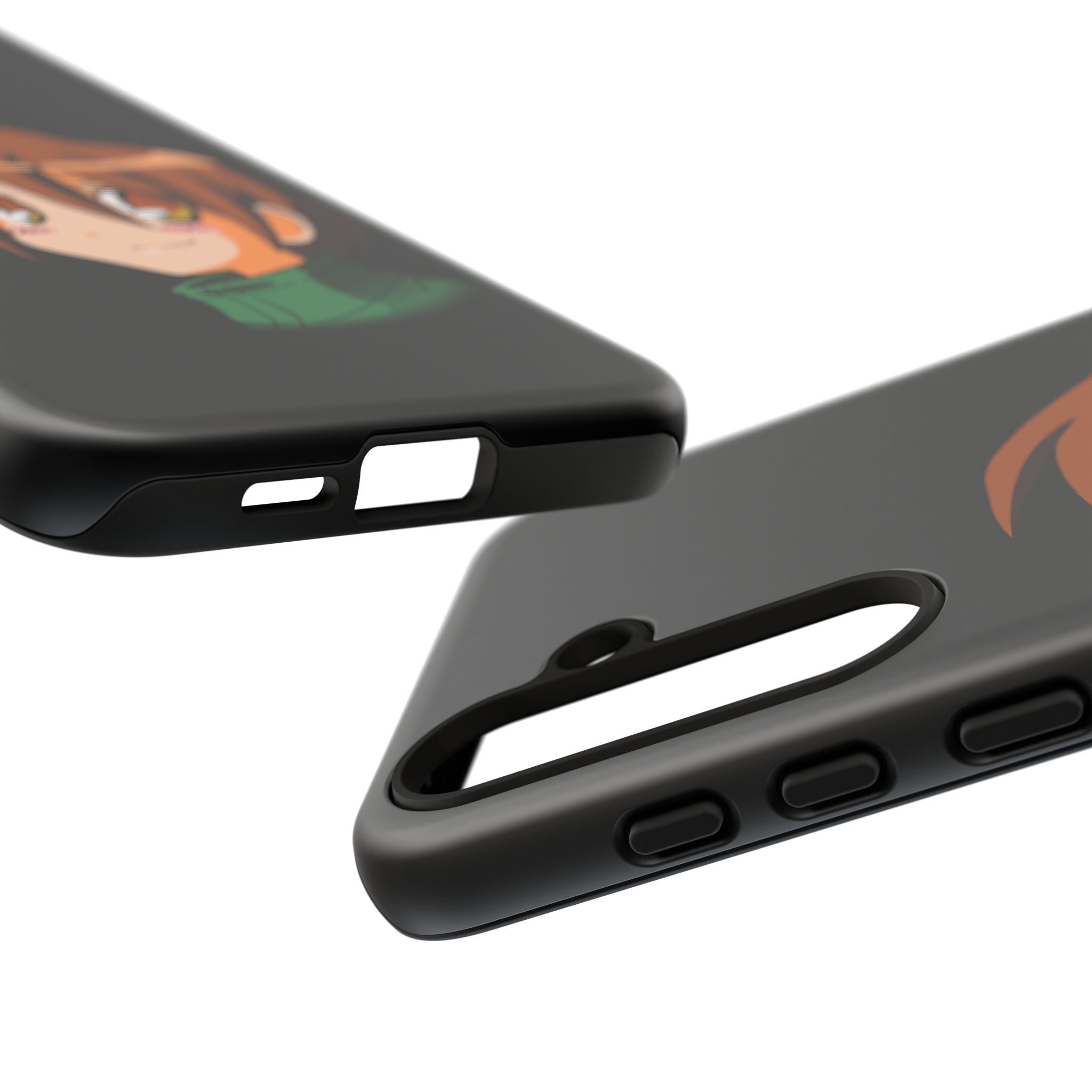Anime Character Phone Case, Cute Phone Cover, Tough Cases for Teens, Customizable Gift, Geeky Accessories