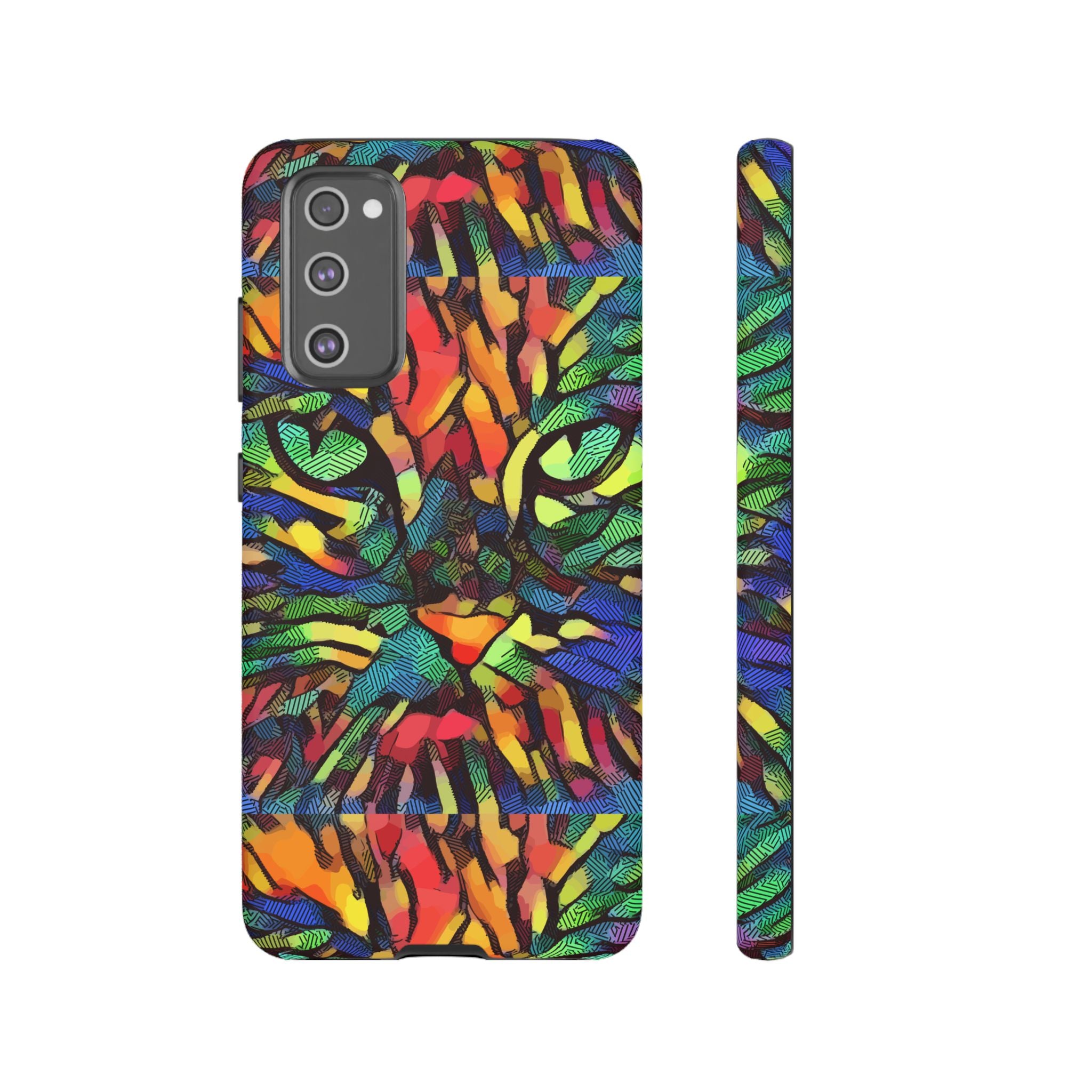 Colorful Phone Cases for Vibrant Style - Tough Cases, Unique Gifts, Animal Print, Artistic Design, Phone Accessories, Eco-Friendly