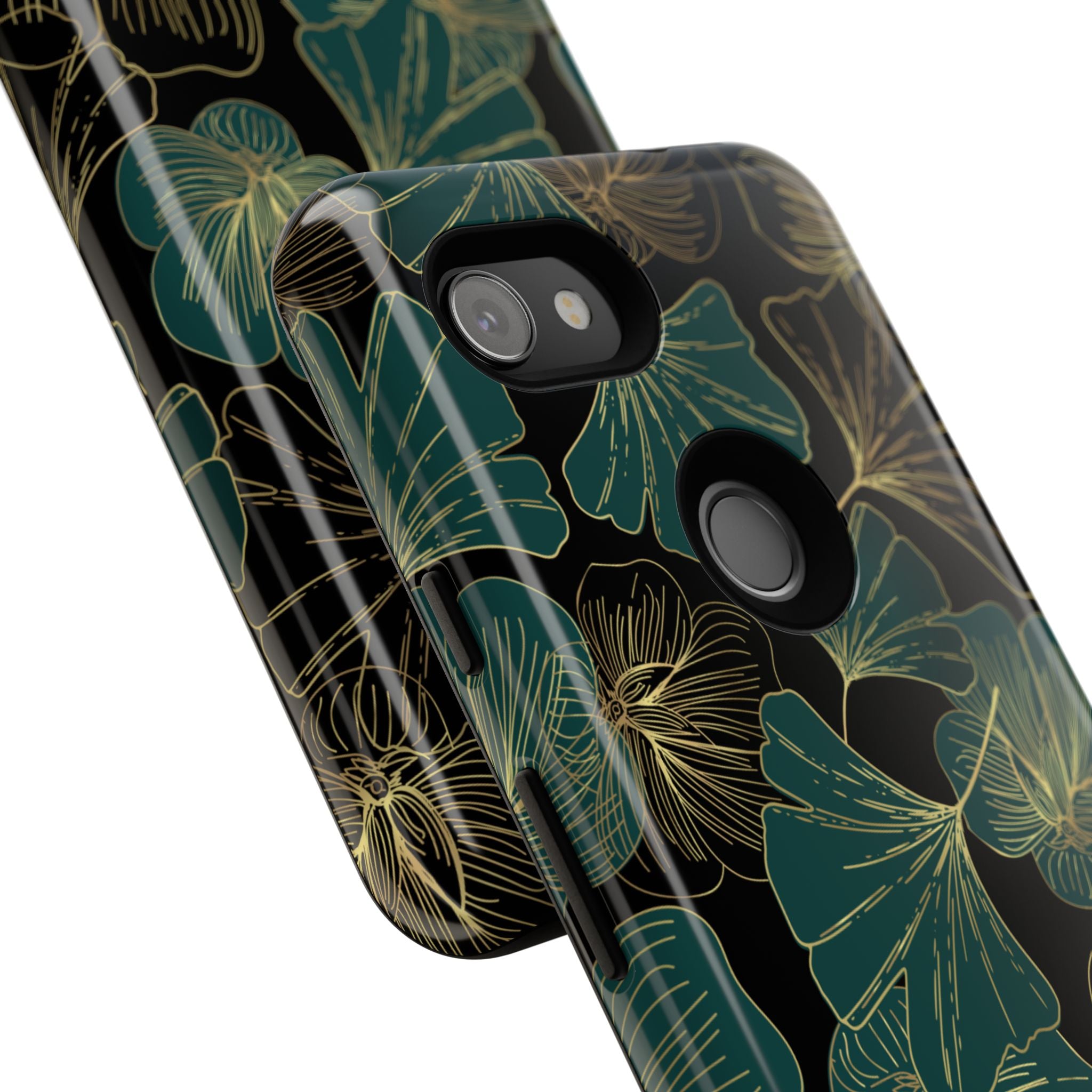 Floral Phone Case - Tough Cases, Protective Cover, Stylish Accessory, Gift for Her, Nature-Inspired Design