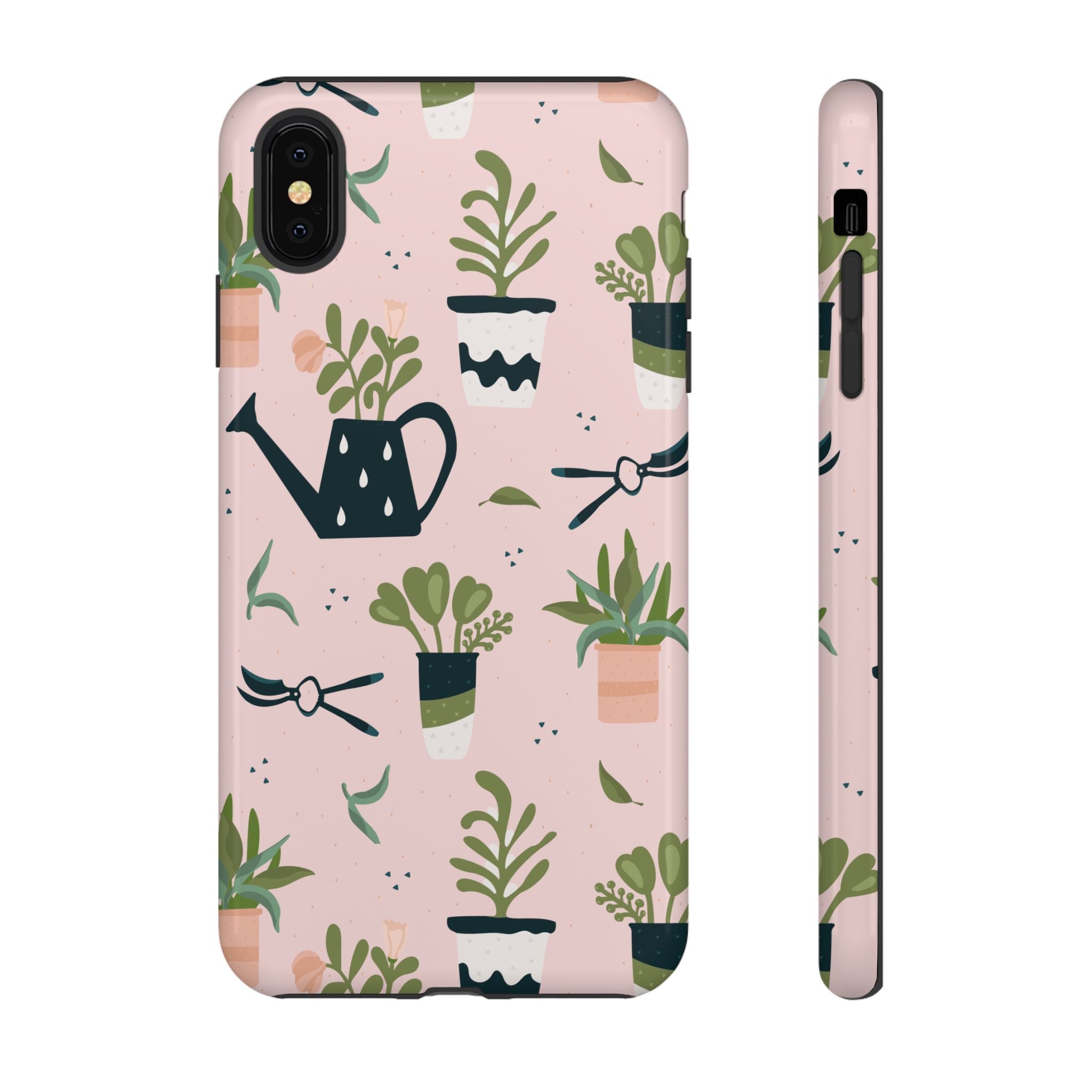 Floral Phone Case, Cute Plant Lover Case, Gift for Gardeners, Phone Cover, Green Thumb Accessories, Mother's Day Gift