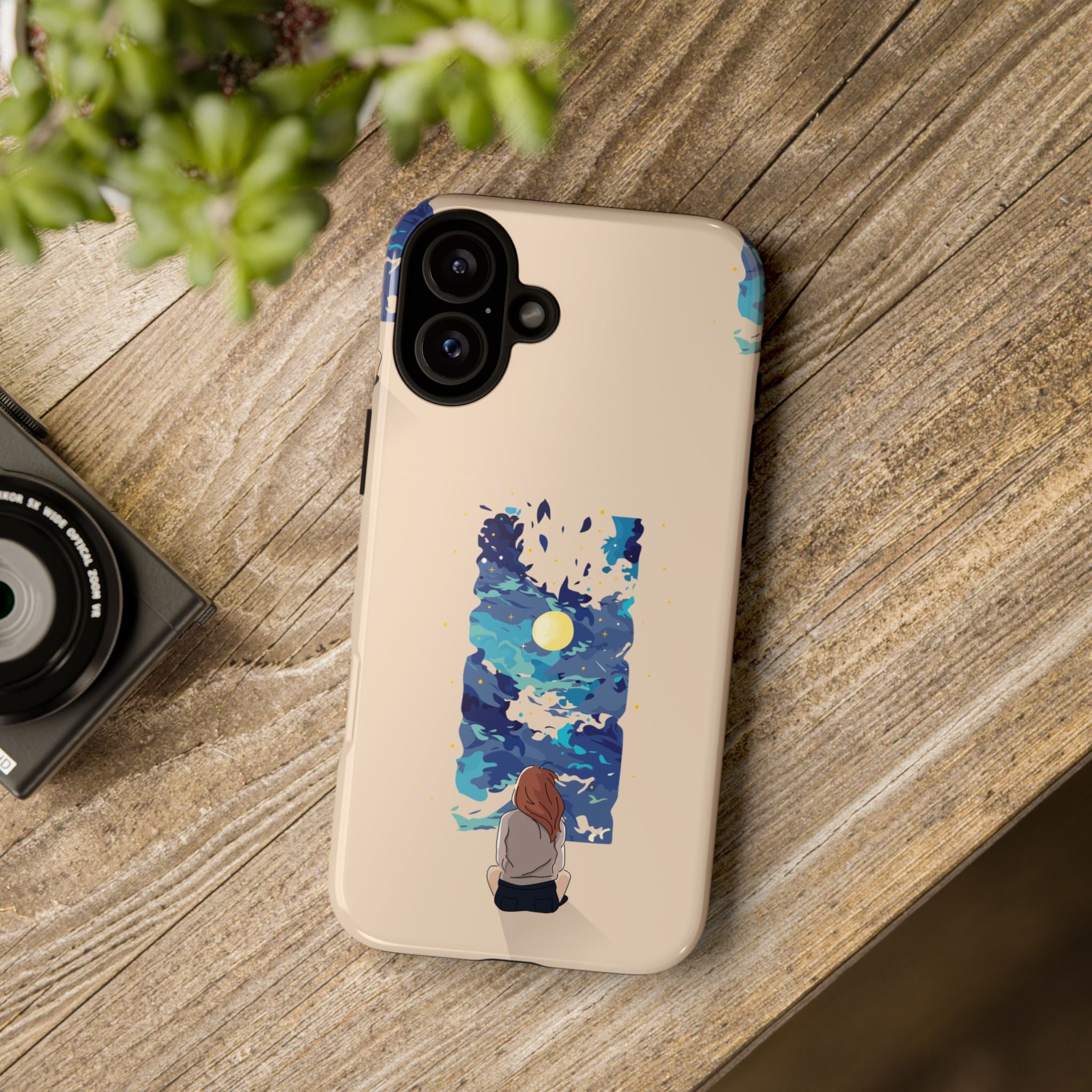 Artistic Phone Case – Expressive Protective Cover, Unique Gift for Her, Birthday Present, Eco-Friendly Mobile Accessory, Smartphone Case