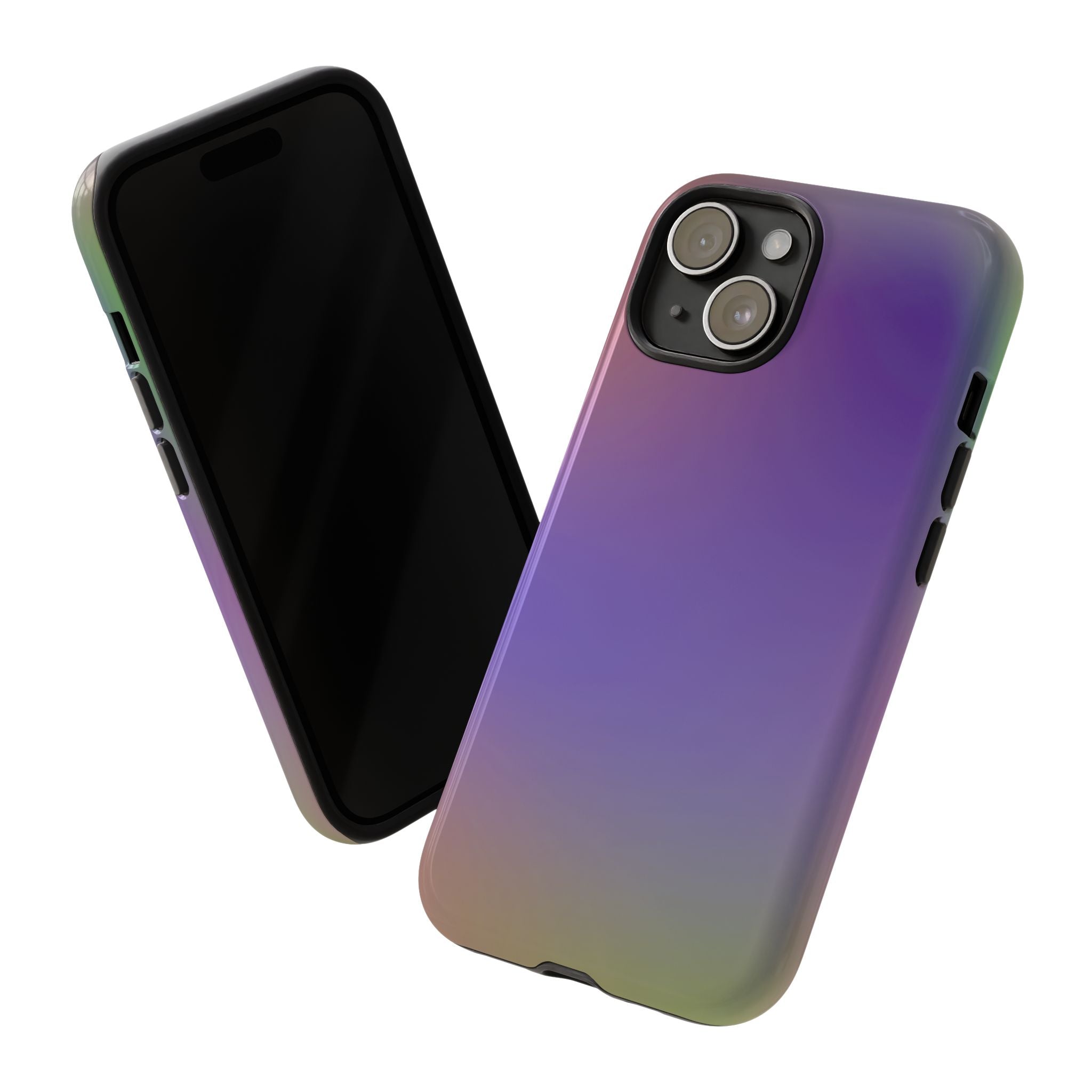 Colorful Phone Case, Tough Phone Cover, Gradient Design Case, Stylish Mobile Accessories, Unique Gift for Her