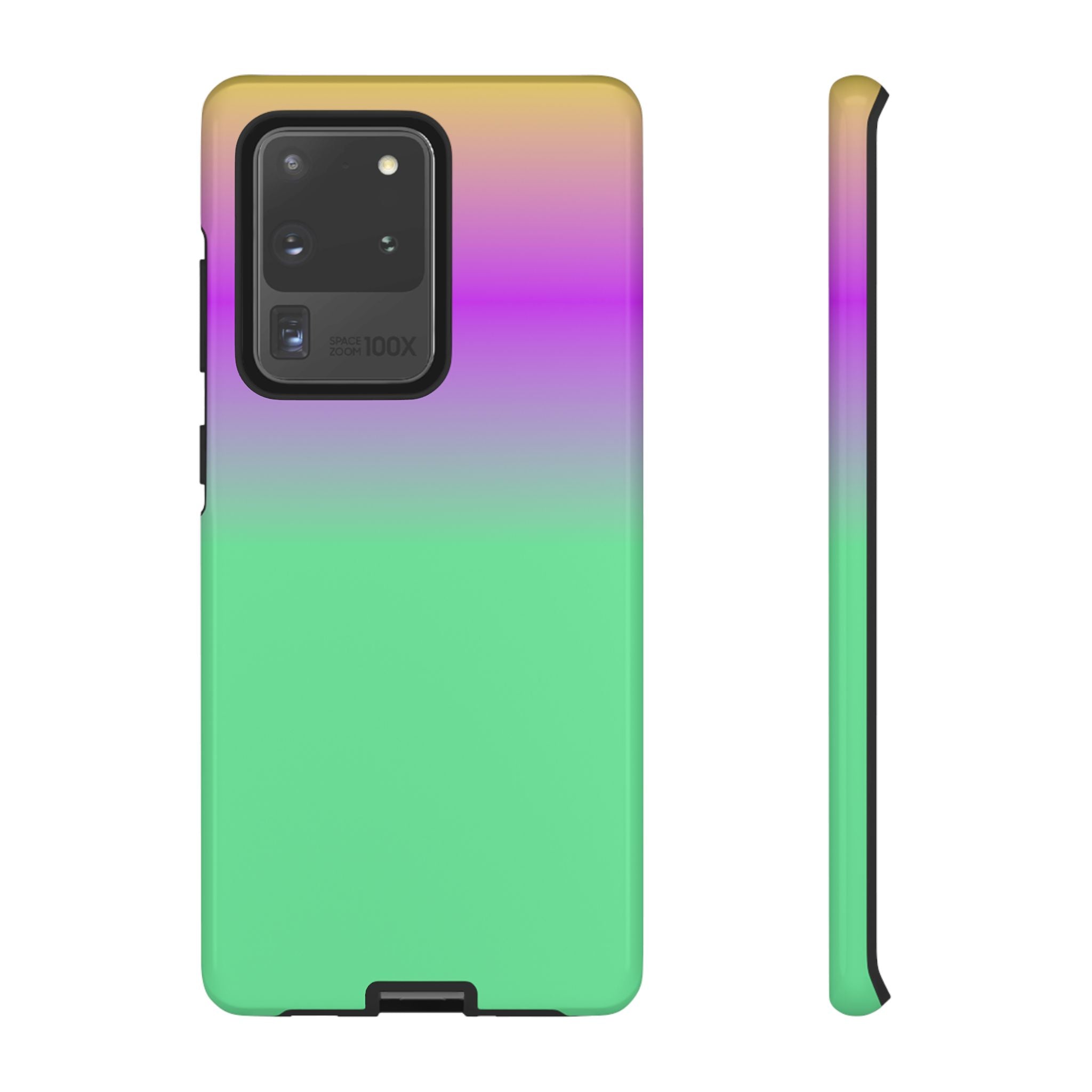 Vibrant Phone Case, Stylish Tech Accessory, Fun Gift Idea, Unique Mobile Cover, Trendy Gradient Design