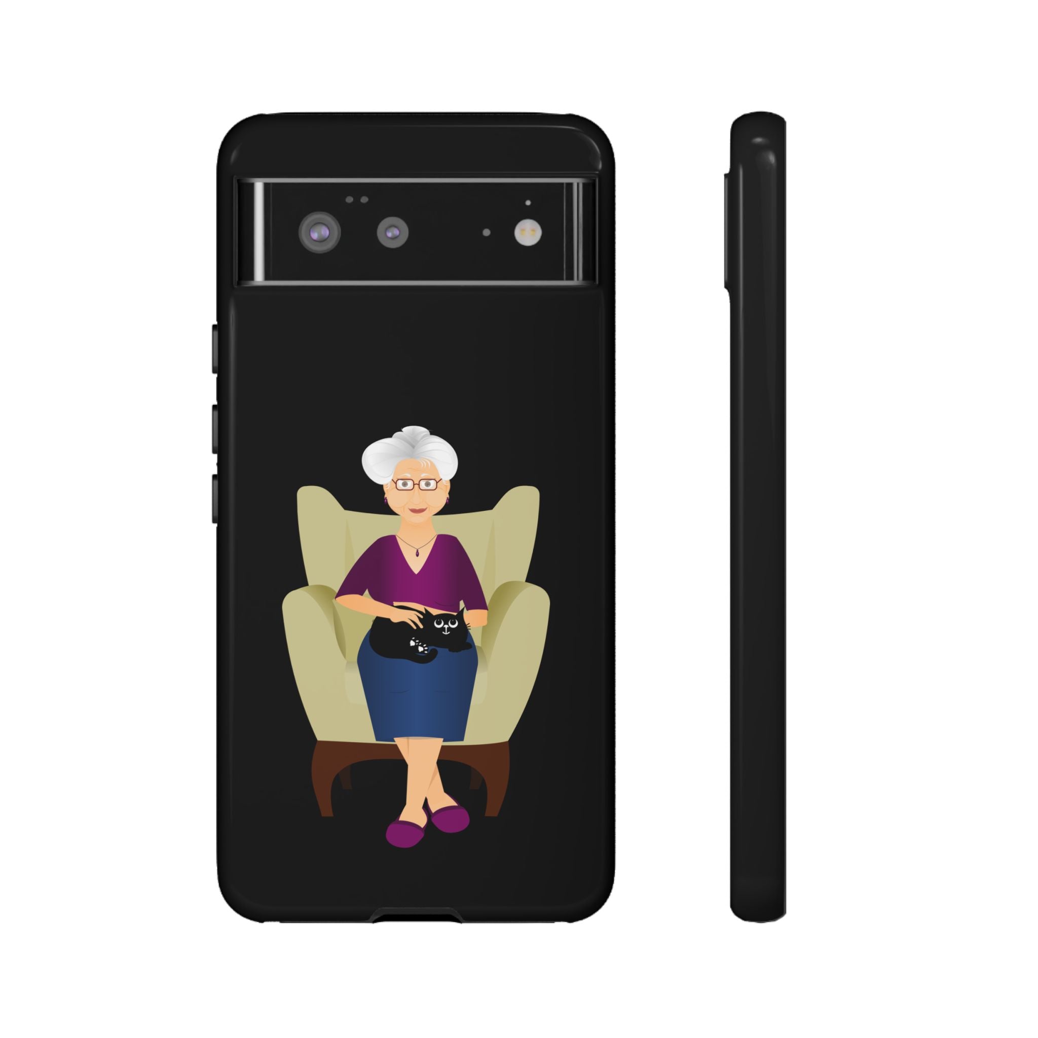 Grandma Phone Case, Tough Phone Cover for Grandparents, Durable Case for Seniors, Unique Gift for Grandmother, Personalized Tech Accessory