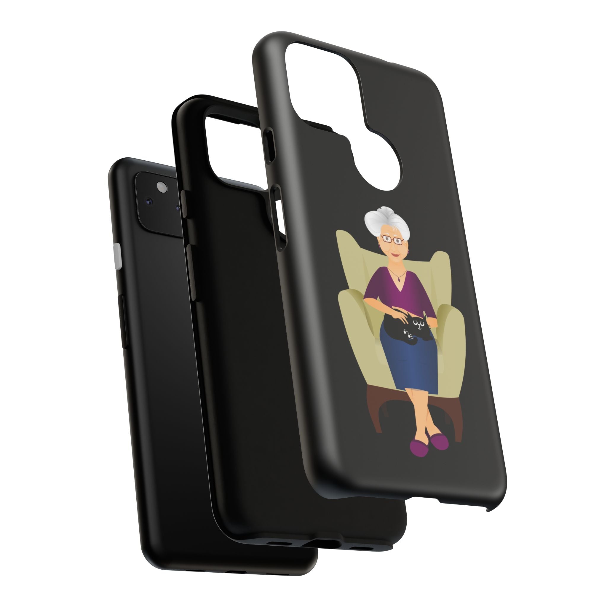 Grandma Phone Case, Tough Phone Cover for Grandparents, Durable Case for Seniors, Unique Gift for Grandmother, Personalized Tech Accessory