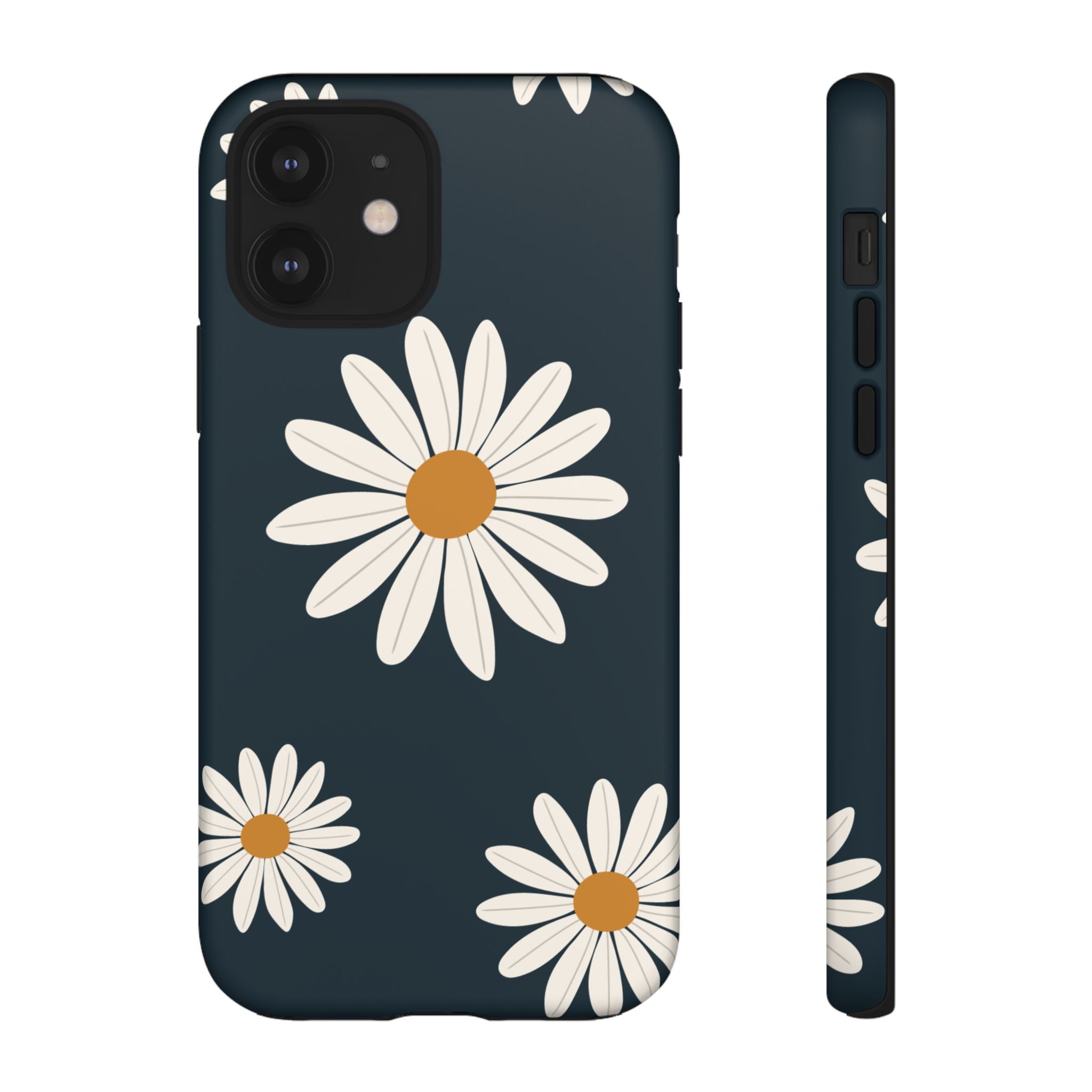 Daisy Phone Case, Floral Phone Cover, Tough Phone Case, Gift for Flower Lovers, Smartphone Accessory, Spring Design