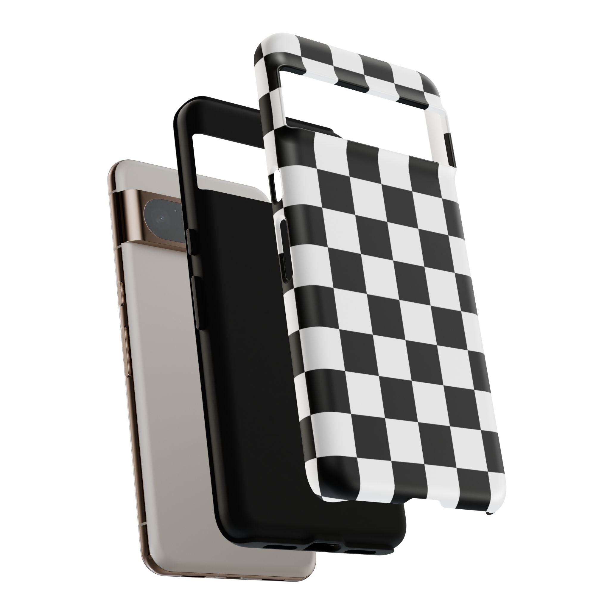 Stylish Checkered Phone Case | Trendy Protective Cover for iPhone, Gift for Teens, Fashion Accessory, Unique Design for All Occasions