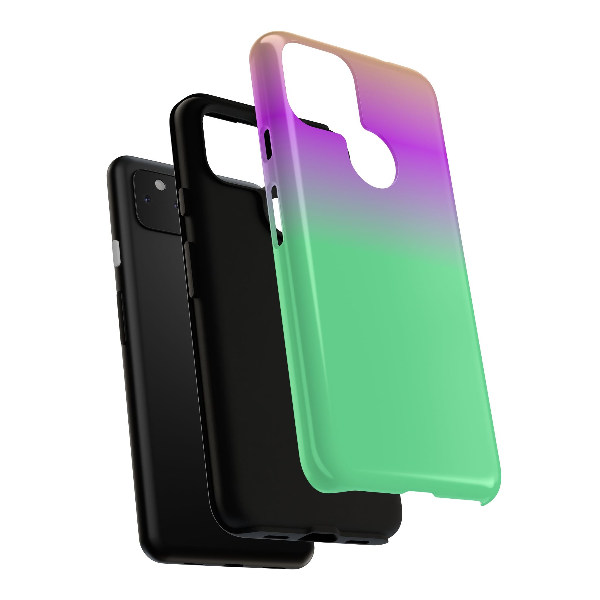 Vibrant Phone Case, Stylish Tech Accessory, Fun Gift Idea, Unique Mobile Cover, Trendy Gradient Design