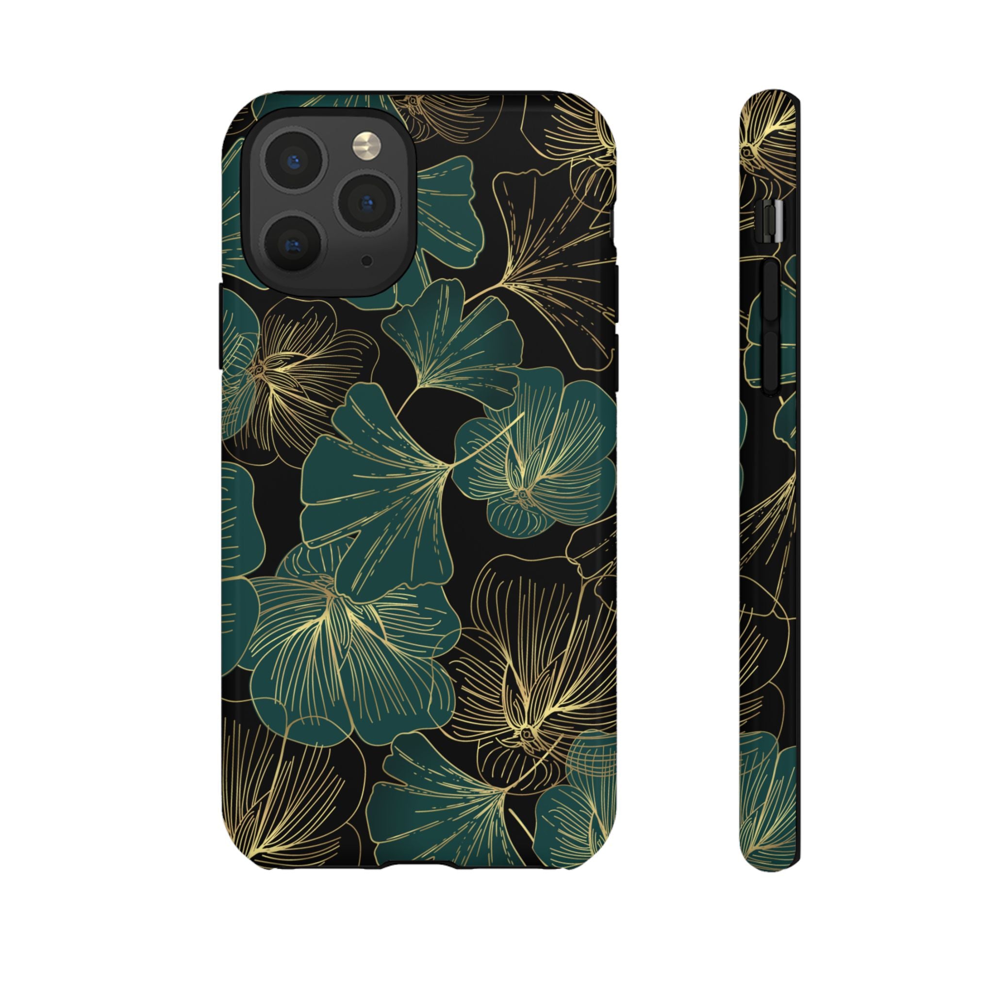 Floral Phone Case - Tough Cases, Protective Cover, Stylish Accessory, Gift for Her, Nature-Inspired Design
