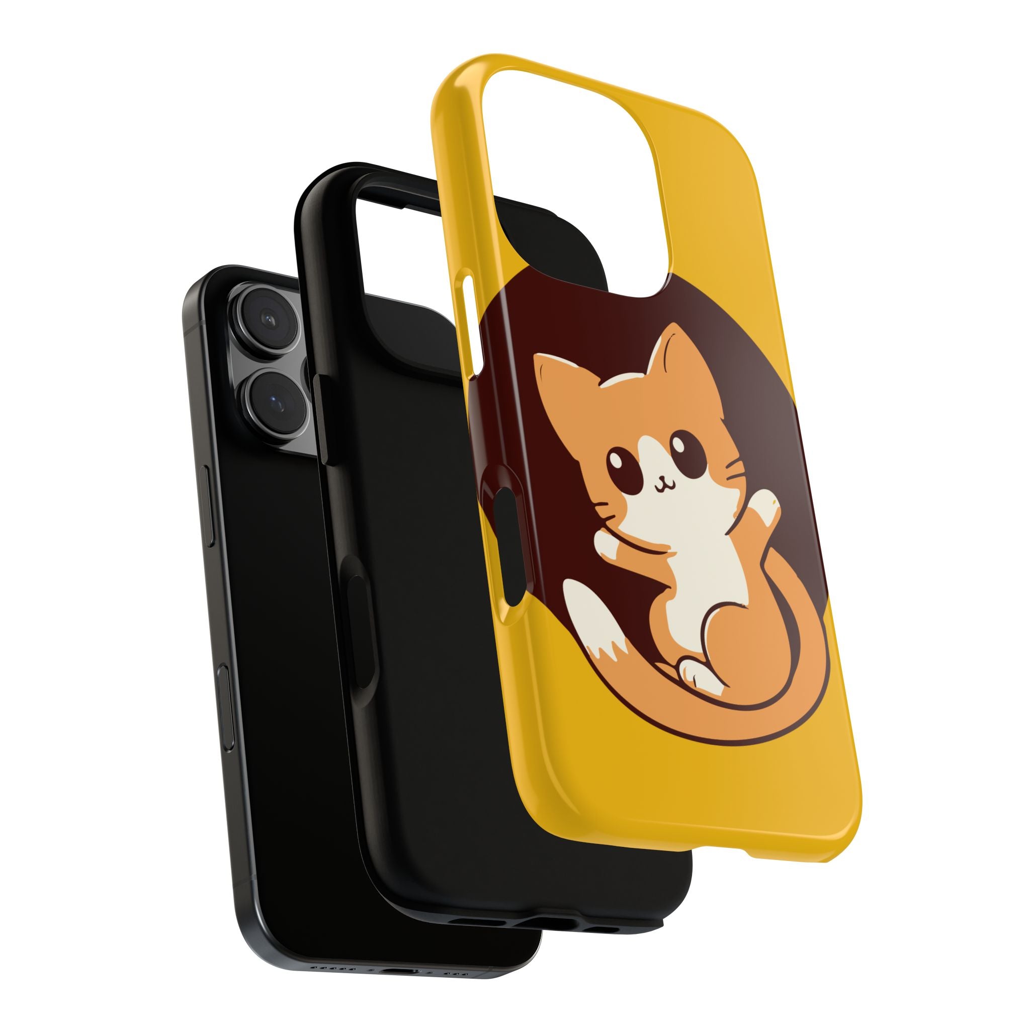 Cute Cat Phone Case | Tough Cases for Cat Lovers, Animal Design, Fun Gift, Unique Case, Durable Protection