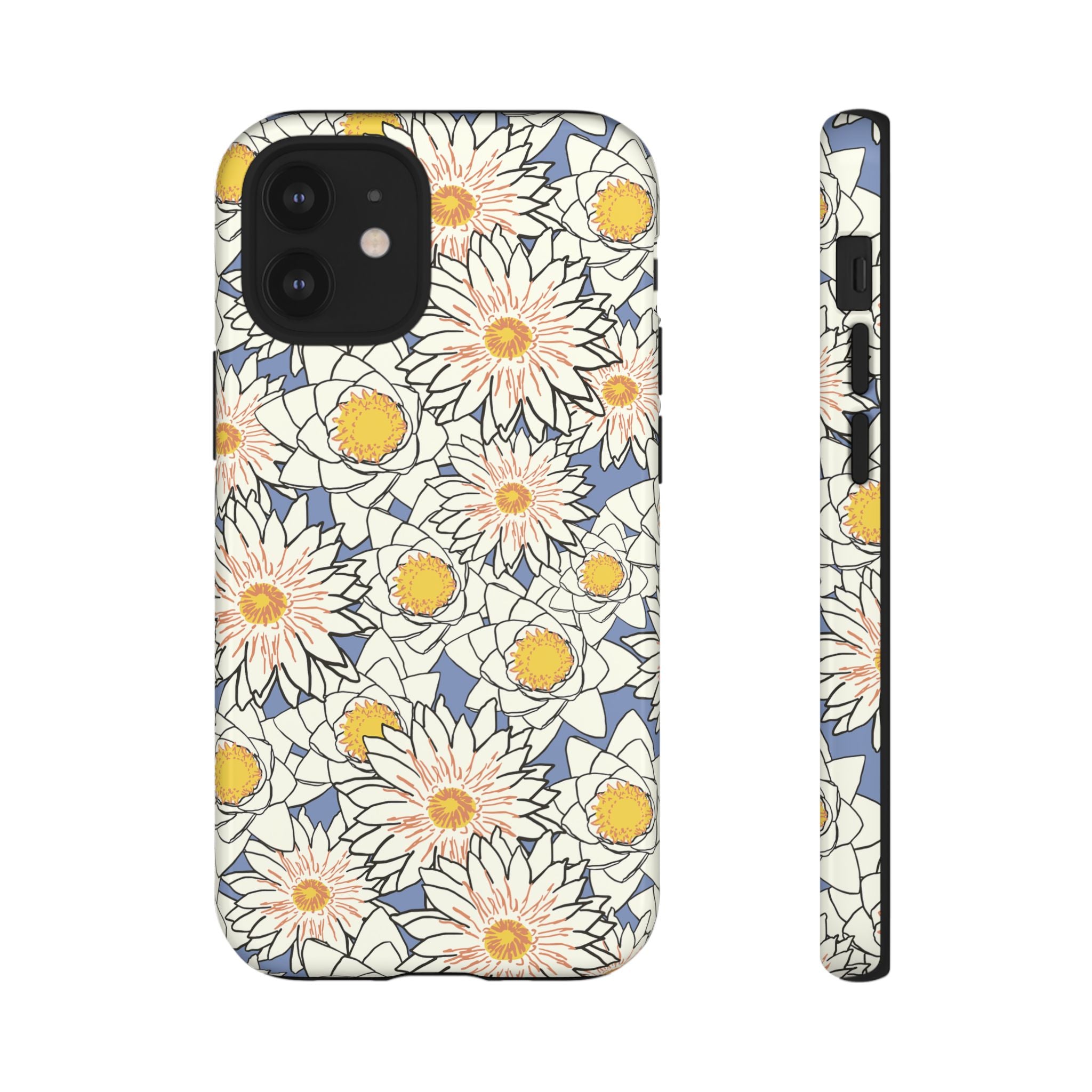 Stylish Phone Case, Floral Protective Cover, Gift for Nature Lovers, Trendy Tech Accessory, Customizable Phone Case