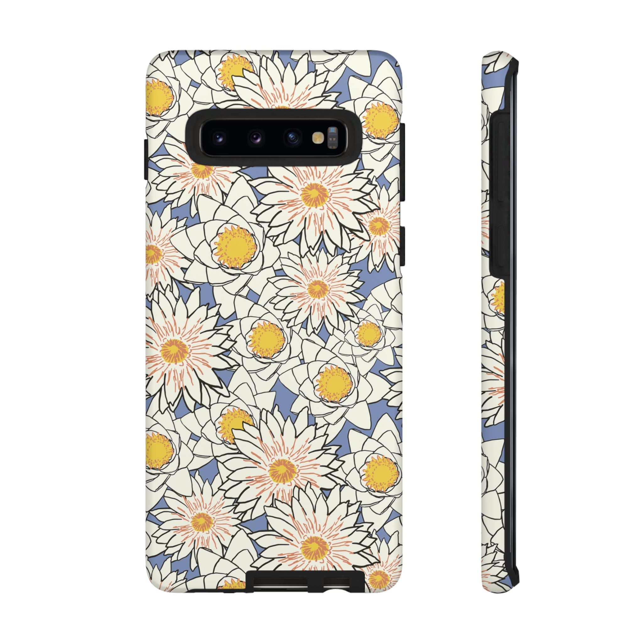 Stylish Phone Case, Floral Protective Cover, Gift for Nature Lovers, Trendy Tech Accessory, Customizable Phone Case