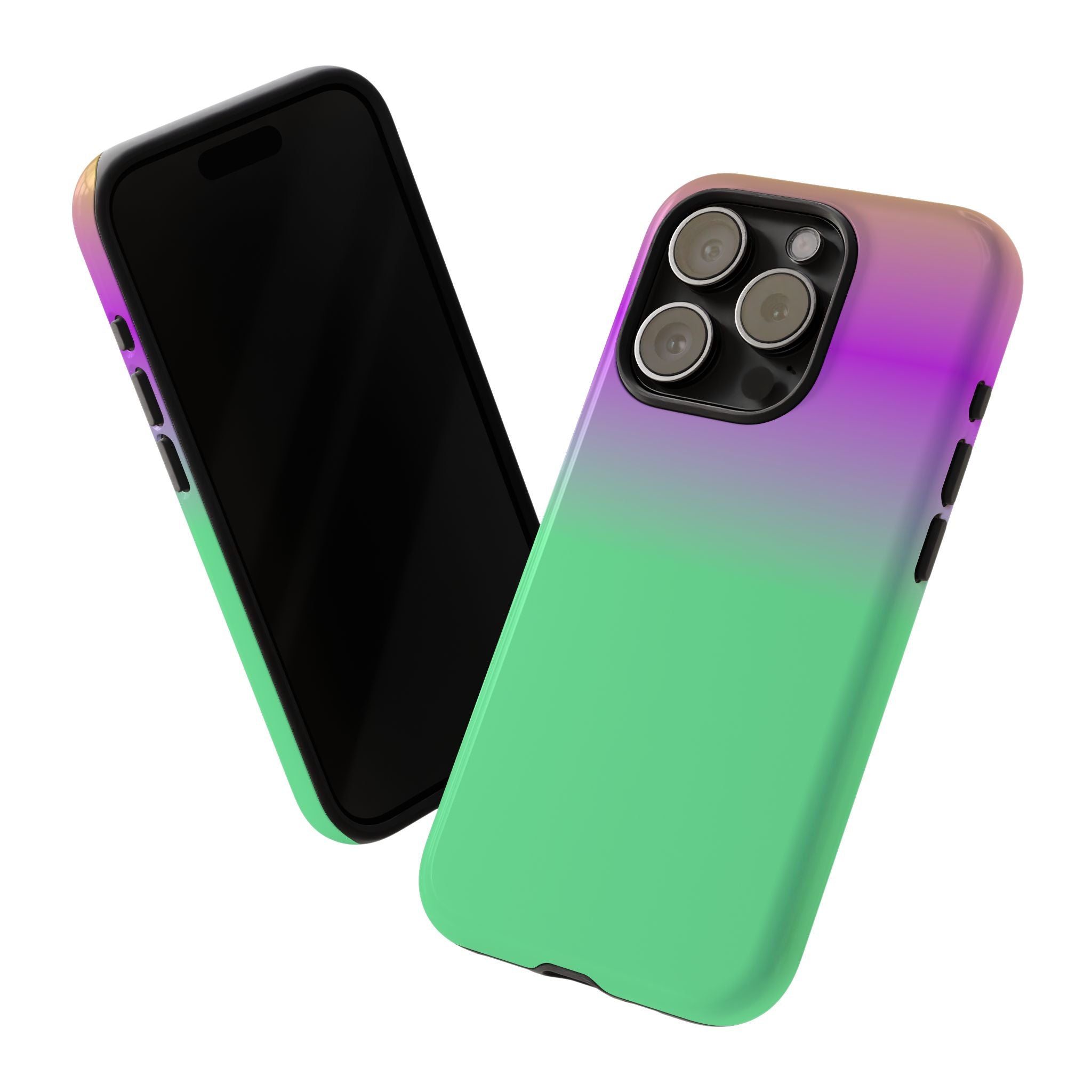Vibrant Phone Case, Stylish Tech Accessory, Fun Gift Idea, Unique Mobile Cover, Trendy Gradient Design