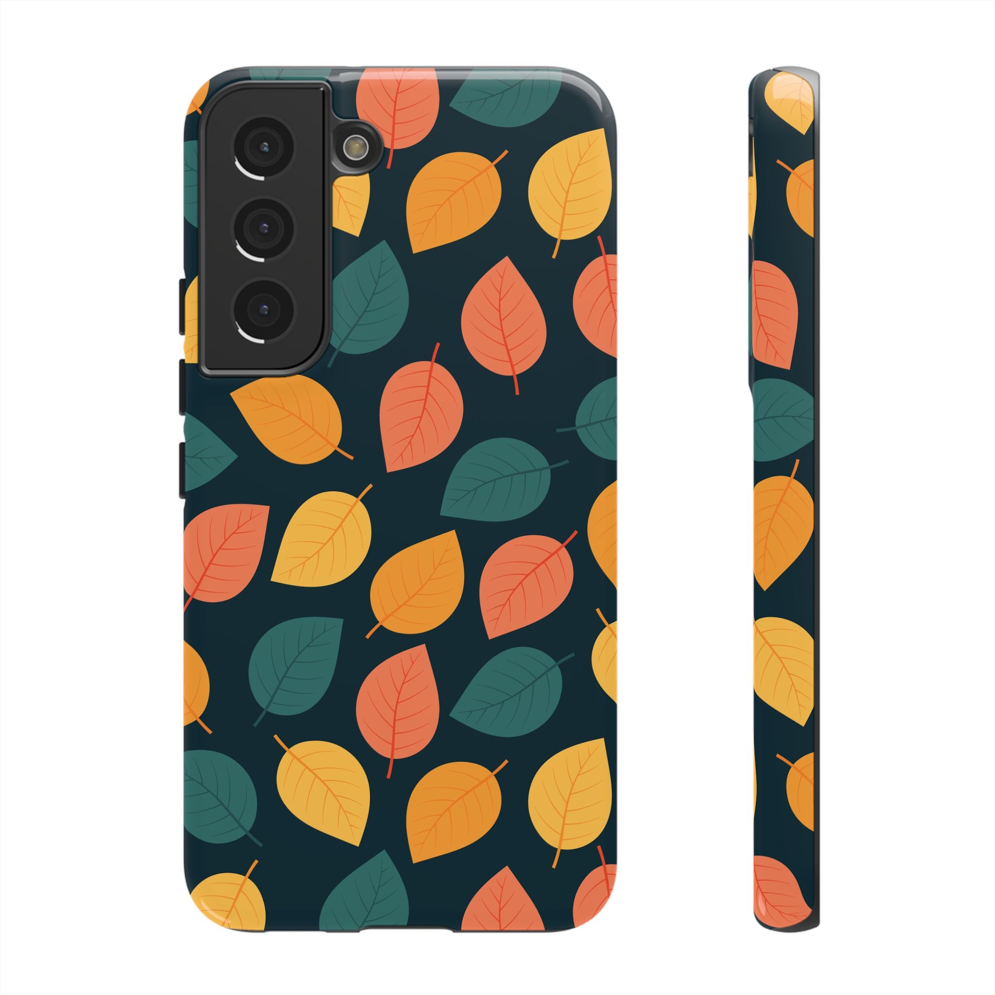 Autumn Leaves Phone Case - Protective Cell Phone Cover, Fall Aesthetic, Nature Lover Gift, Seasonal Accessories, Eco-Friendly Case