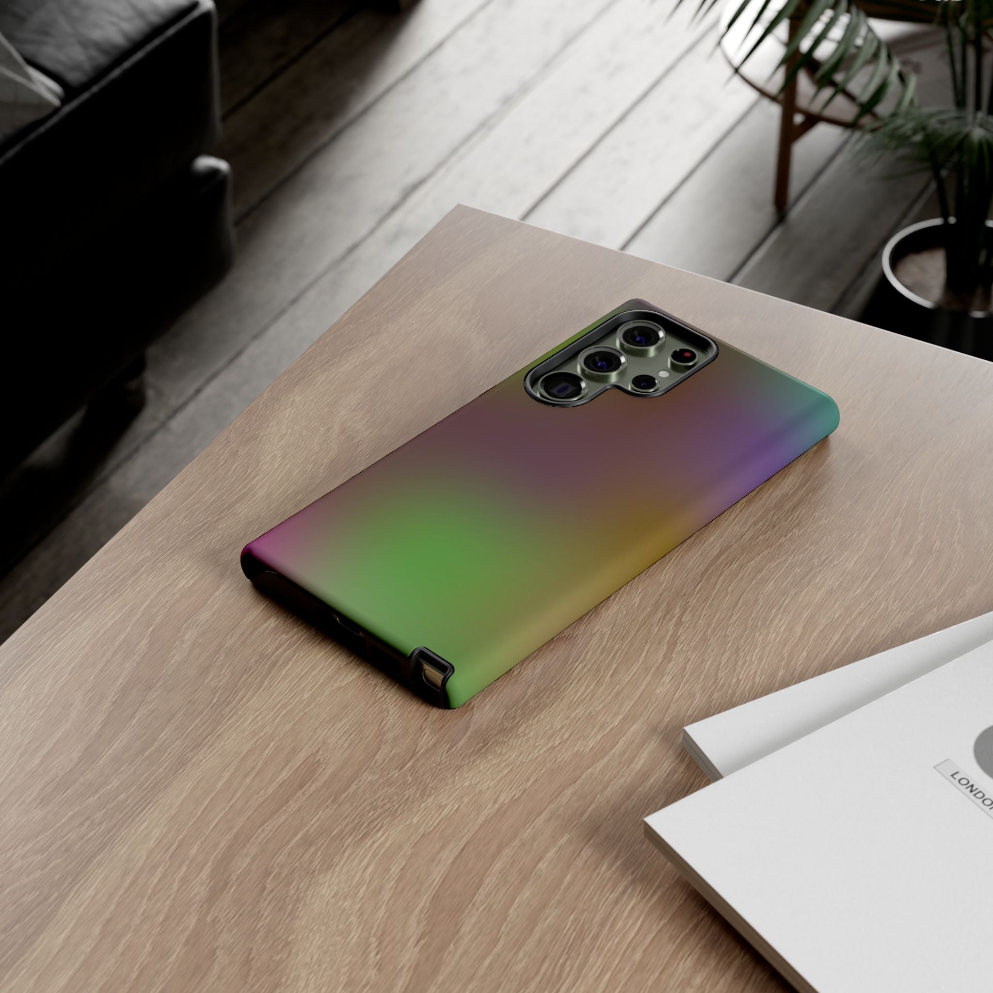Colorful Gradient Phone Case, Tough Cases for Protection, Stylish Mobile Cover, Unique Gift, Modern Tech Accessory