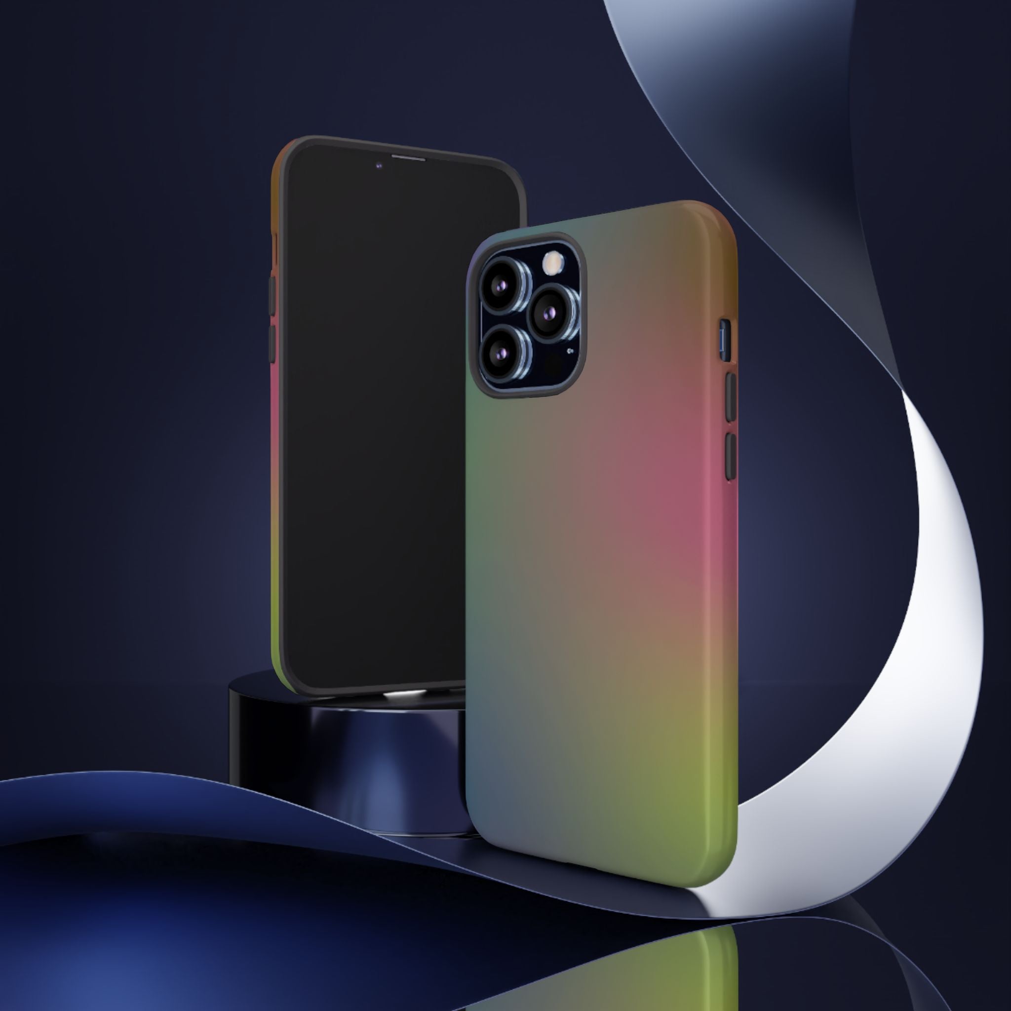 Gradient Phone Case - Protective Cover for iPhone, Stylish Mobile Accessory, Unique Gift for Her, Phone Protection, Trendy Phone Cases