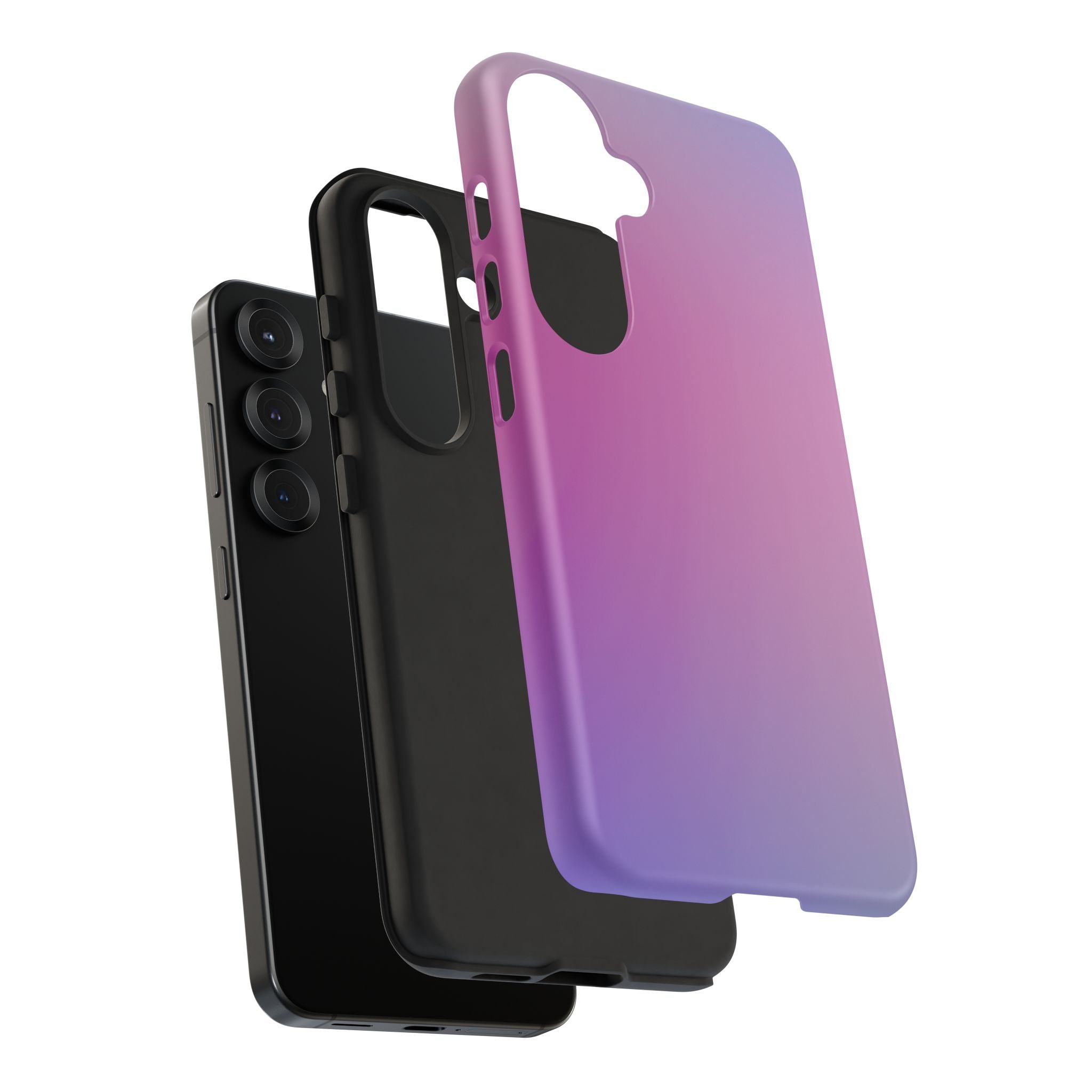 Stylish Phone Case, Tough Phone Cover, Gradient Phone Protector, Customizable Phone Shell, Durable Phone Accessory