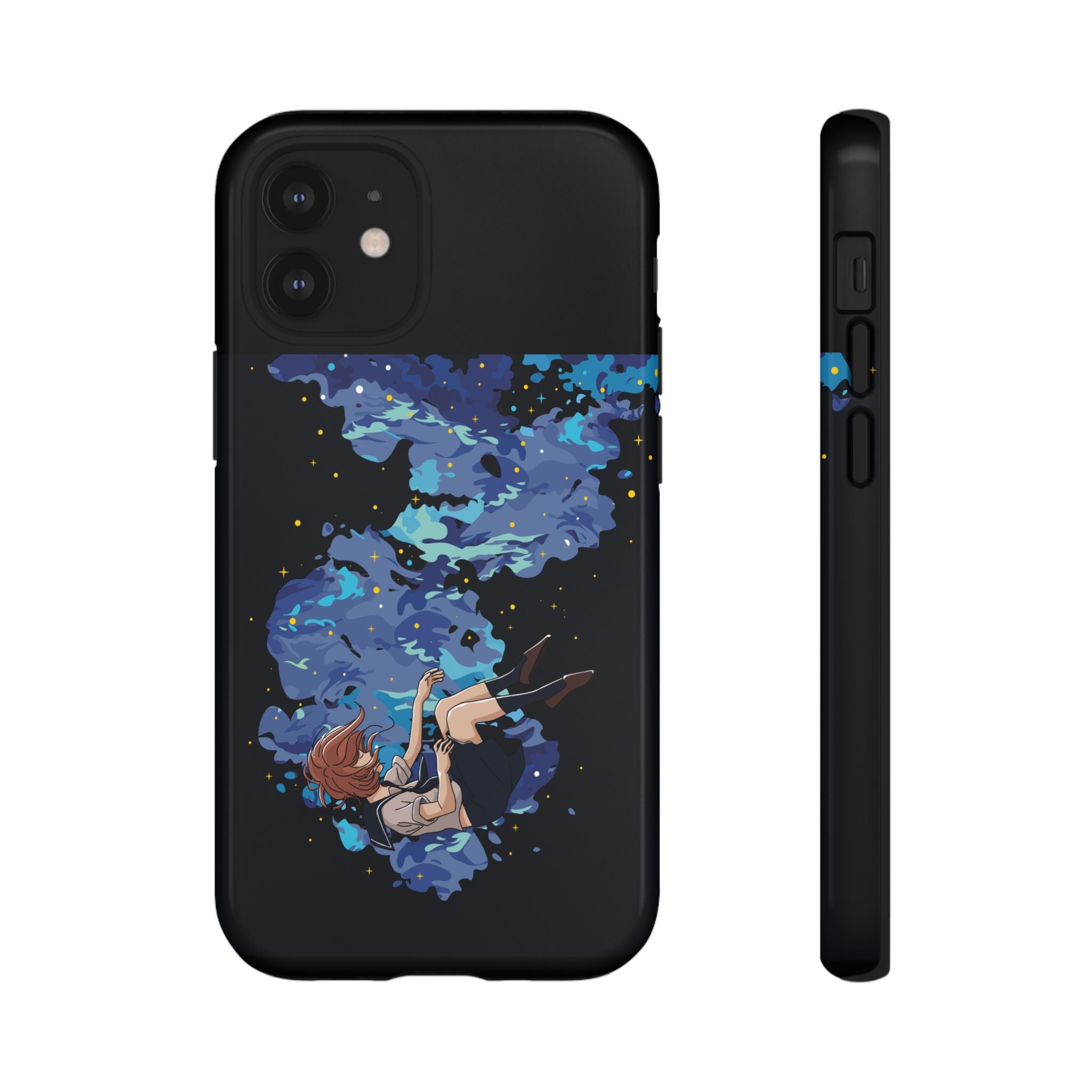 Tough Cases Phone Case - Artistic Galaxy Design, Cute Sleeve for Teens, Gift for Students, Unique Mobile Accessory, Trendy Tech Protection