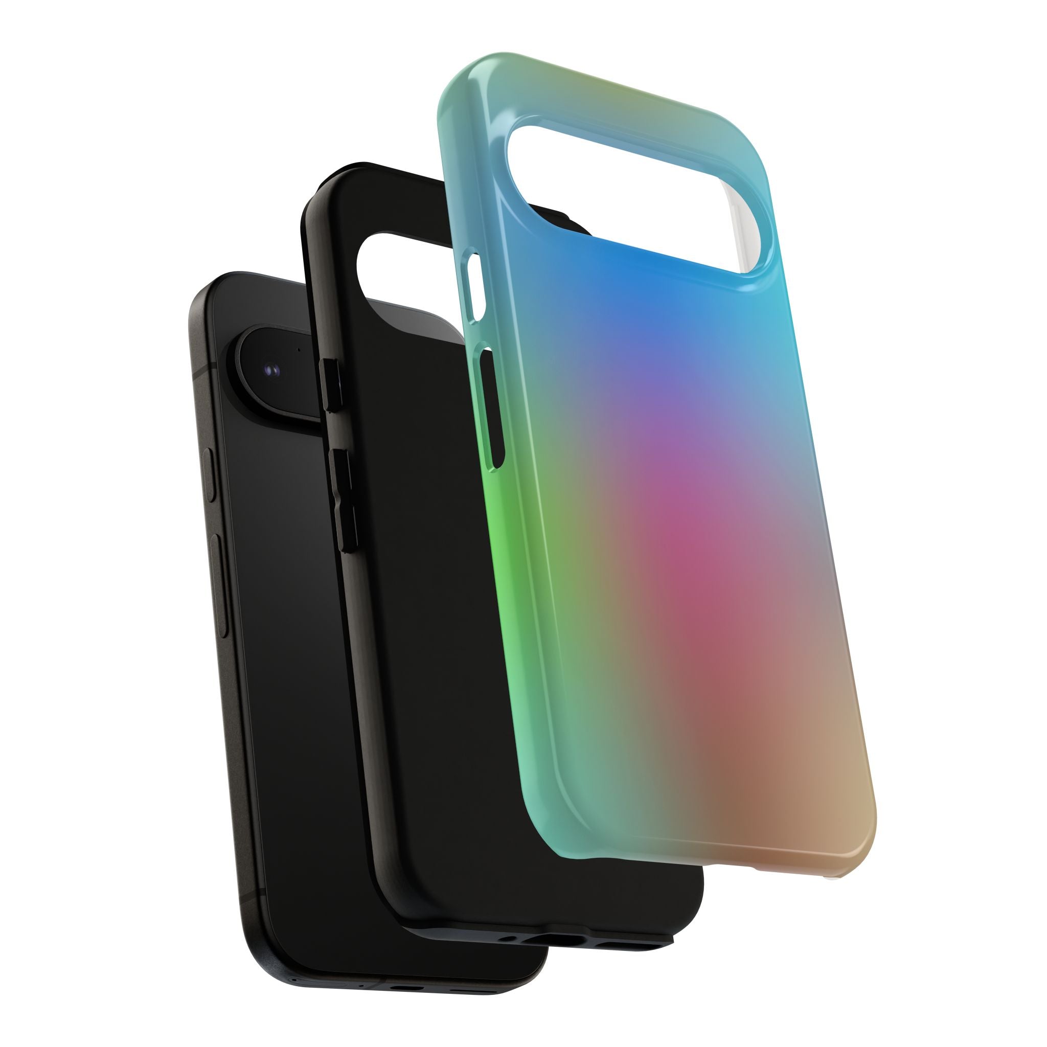 Colorful Mobile Phone Case, Unique Phone Cover, Stylish Phone Protector, Gift for Tech Lovers, Trendy Accessory