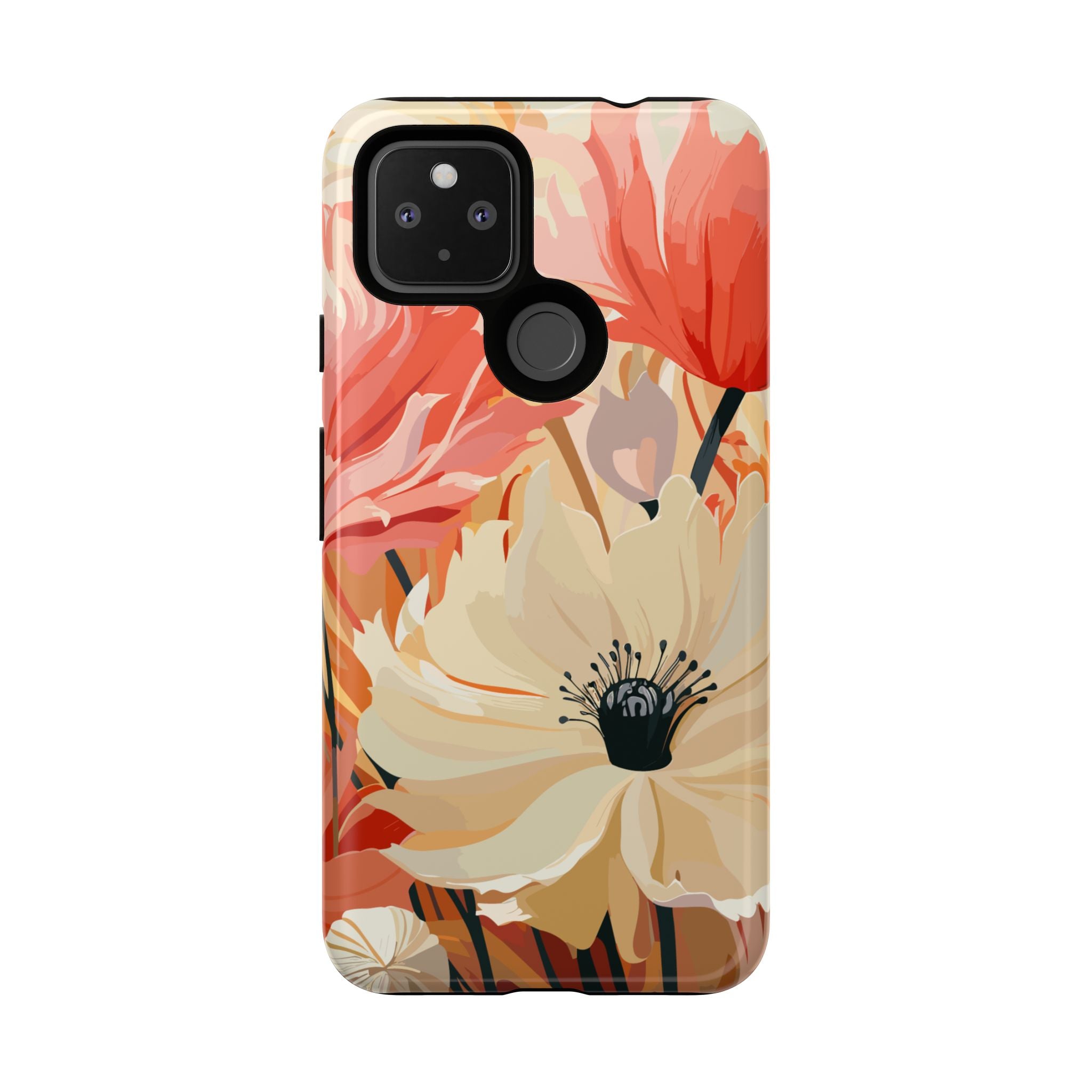 Floral Phone Case, Tough Protective Cover for Floral Lovers, Perfect Gift for Friends, Spring Celebration, Art Lovers Gift