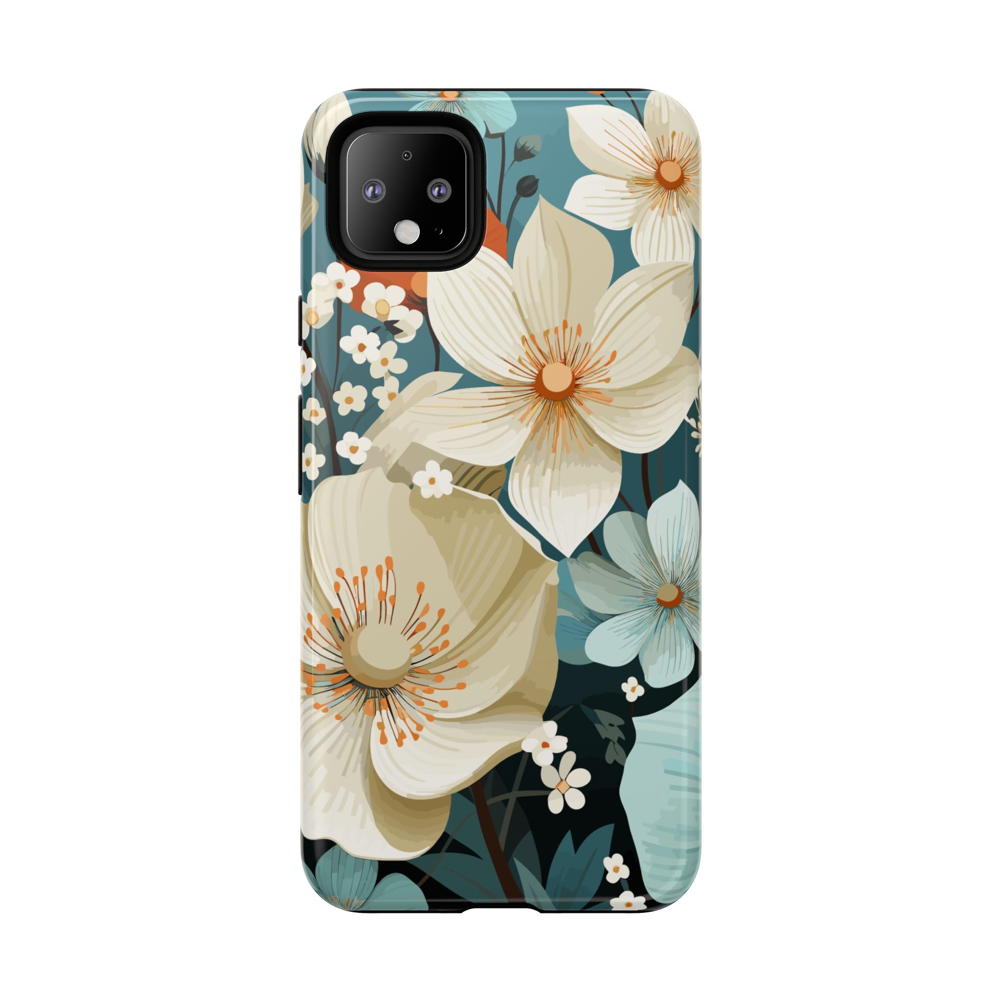 Floral Phone Case, Stylish Tough Cases with Botanical Design, Flower Print Phone Cover, Gifts for Nature Lovers, Eco-Friendly Mobile Cover