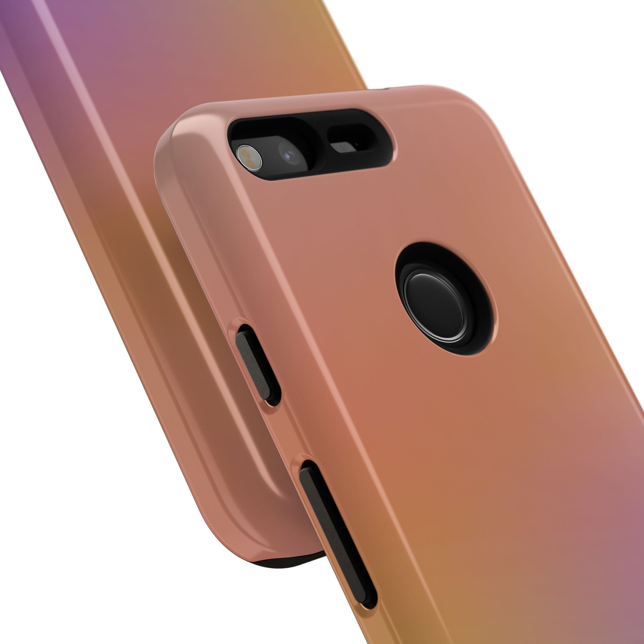 Colorful Gradient Phone Case, Tough Cases for iPhone, Customizable Phone Cover, Trendy Tech Accessory, Gift for Tech Lovers