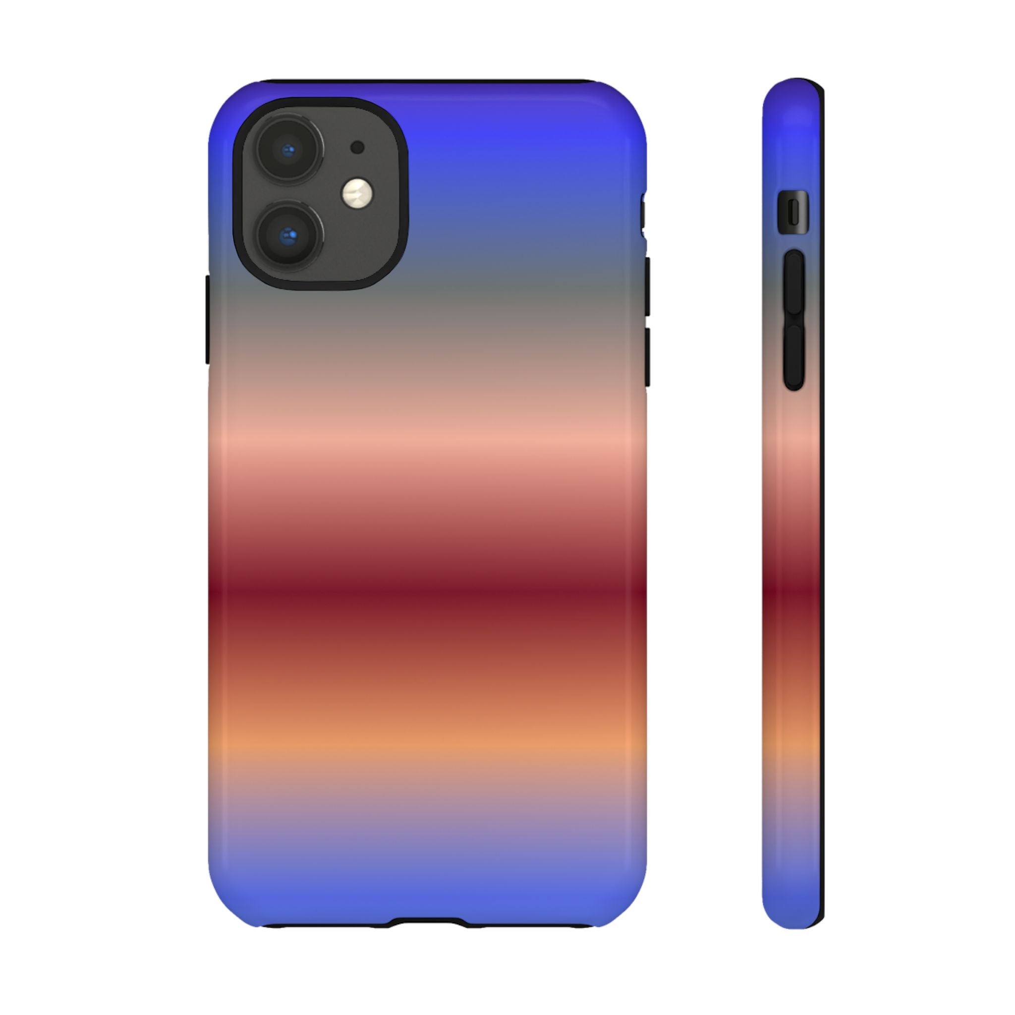 Gradient Phone Case, Tough Cases for iPhone, Stylish Phone Cover, Modern Gradient Design, Durable Protective Case, Gift for Tech Lovers