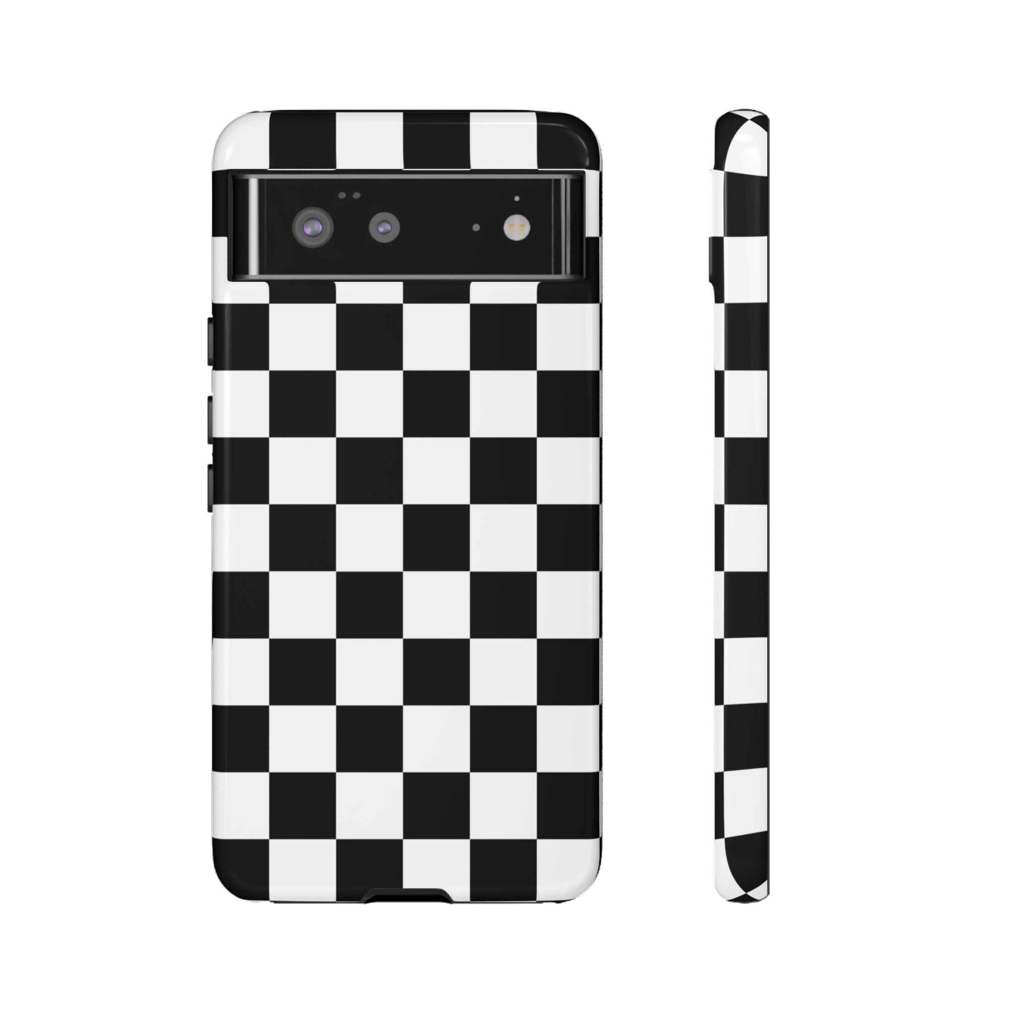 Stylish Checkered Phone Case | Trendy Protective Cover for iPhone, Gift for Teens, Fashion Accessory, Unique Design for All Occasions