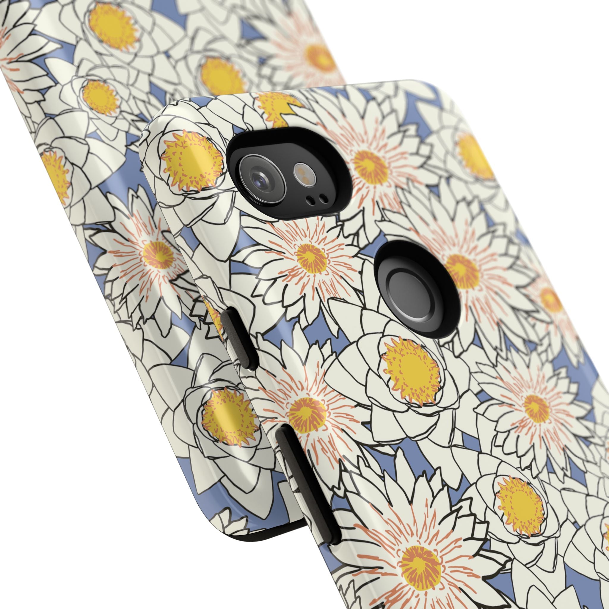 Stylish Phone Case, Floral Protective Cover, Gift for Nature Lovers, Trendy Tech Accessory, Customizable Phone Case