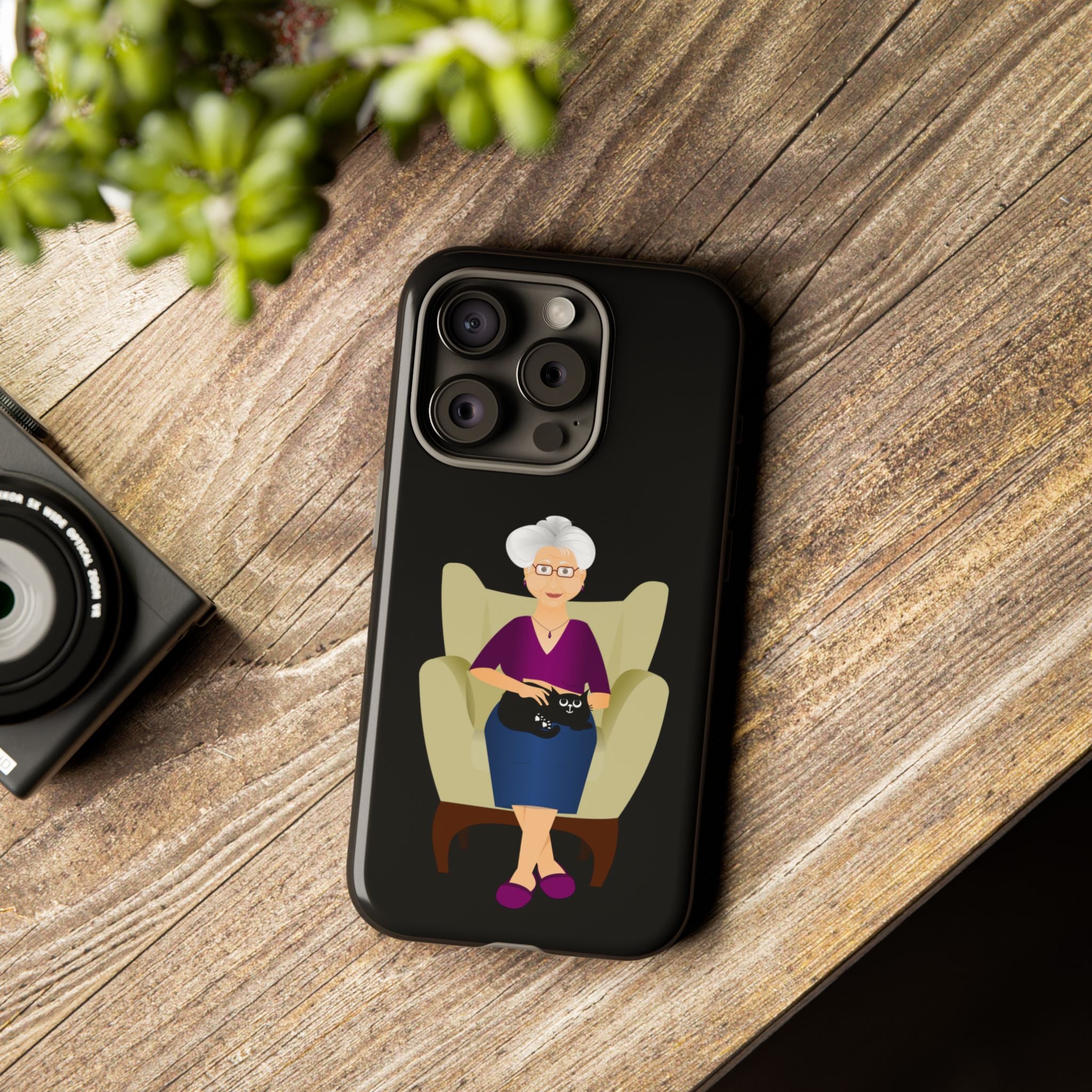 Grandma Phone Case, Tough Phone Cover for Grandparents, Durable Case for Seniors, Unique Gift for Grandmother, Personalized Tech Accessory