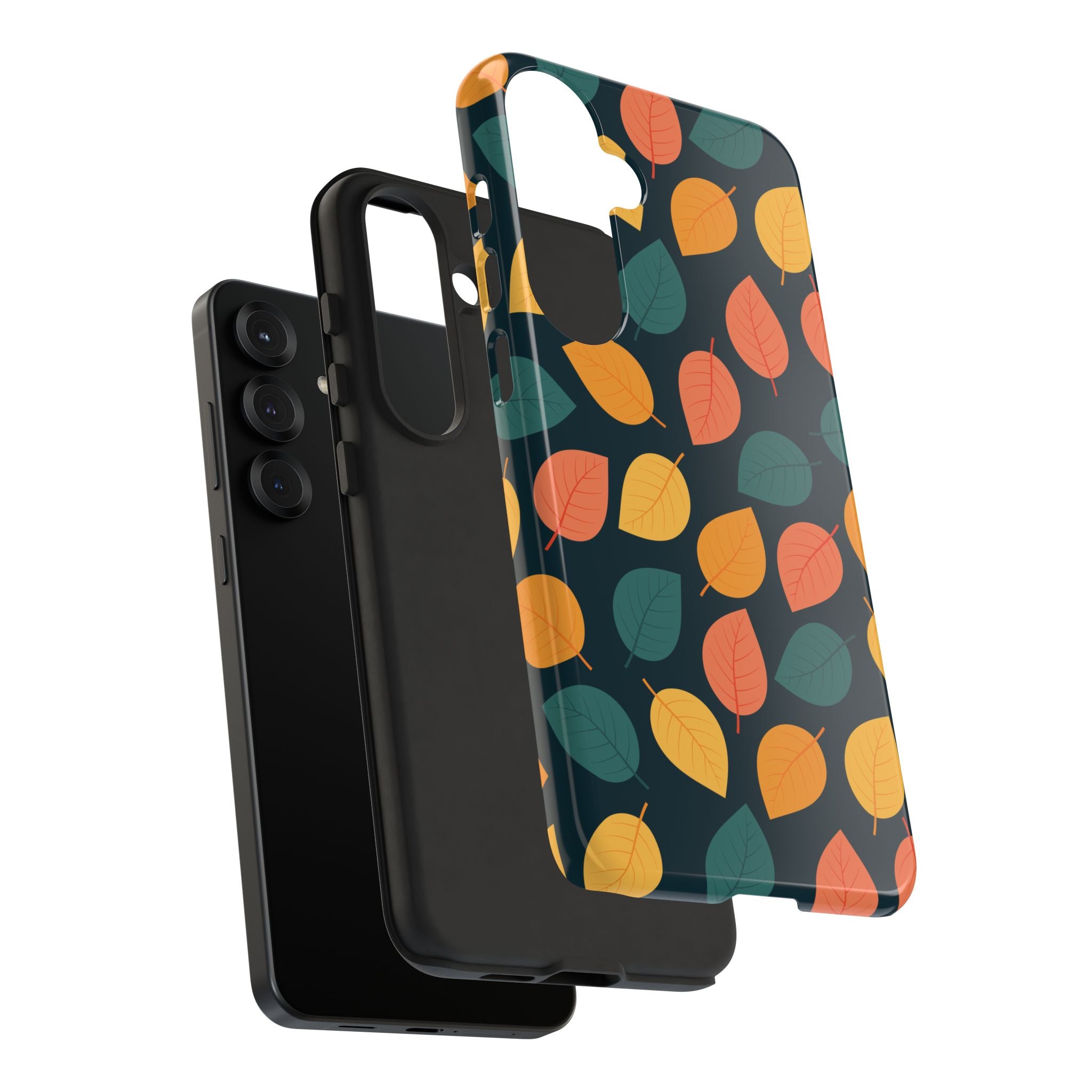 Autumn Leaves Phone Case - Protective Cell Phone Cover, Fall Aesthetic, Nature Lover Gift, Seasonal Accessories, Eco-Friendly Case