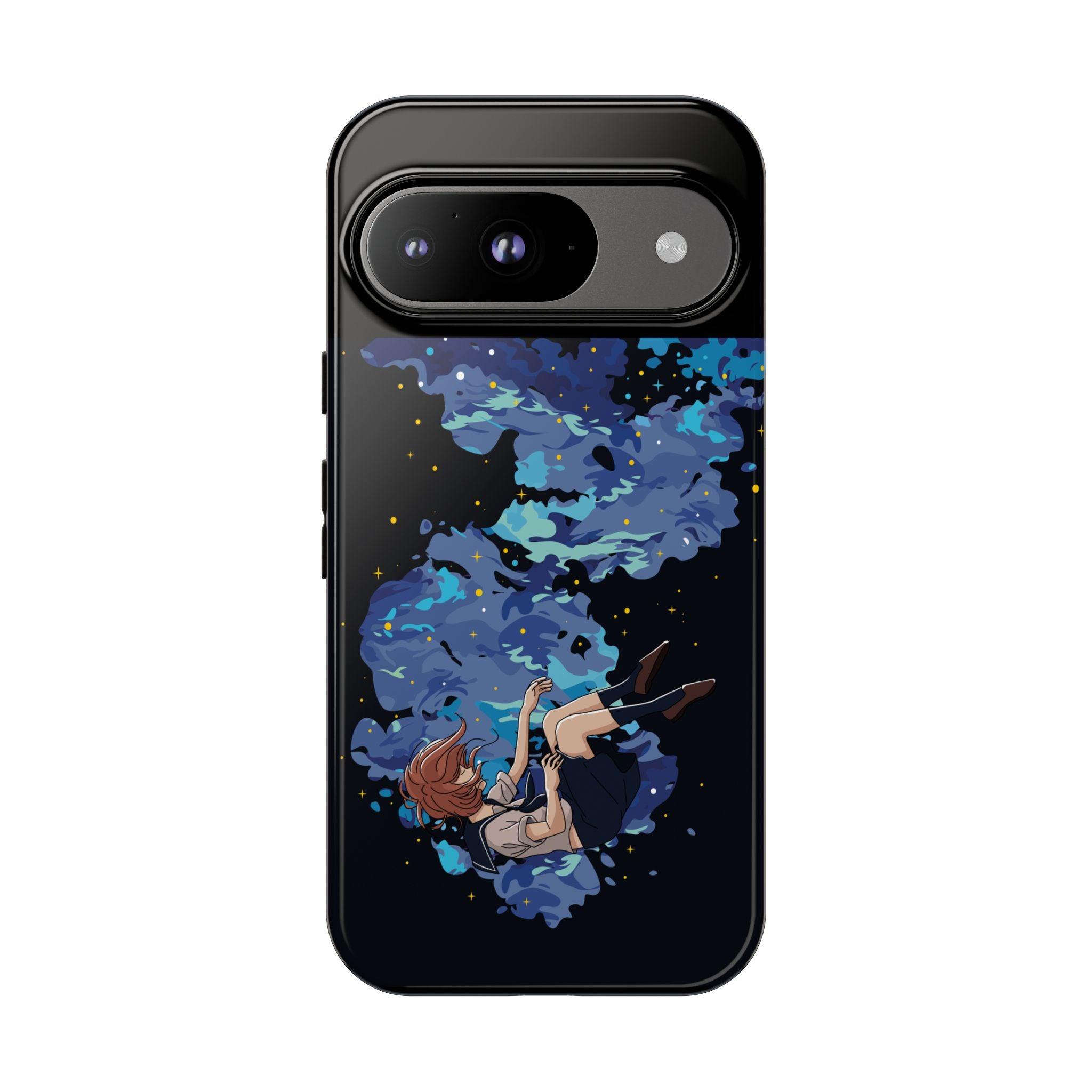 Tough Cases Phone Case - Artistic Galaxy Design, Cute Sleeve for Teens, Gift for Students, Unique Mobile Accessory, Trendy Tech Protection
